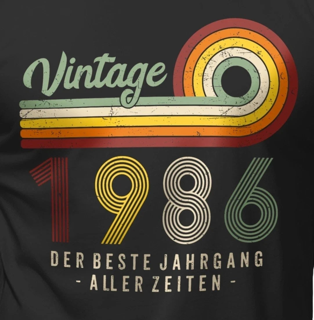 40th Birthday Men's T-Shirt Vintage 1986 Funny Quotes Shirts Gift For Men Unisex T-shirt, Sweatshirt, Hoodie, Long Sleeve Tee - T-Shirt, Sweatshirt, Hoodie
