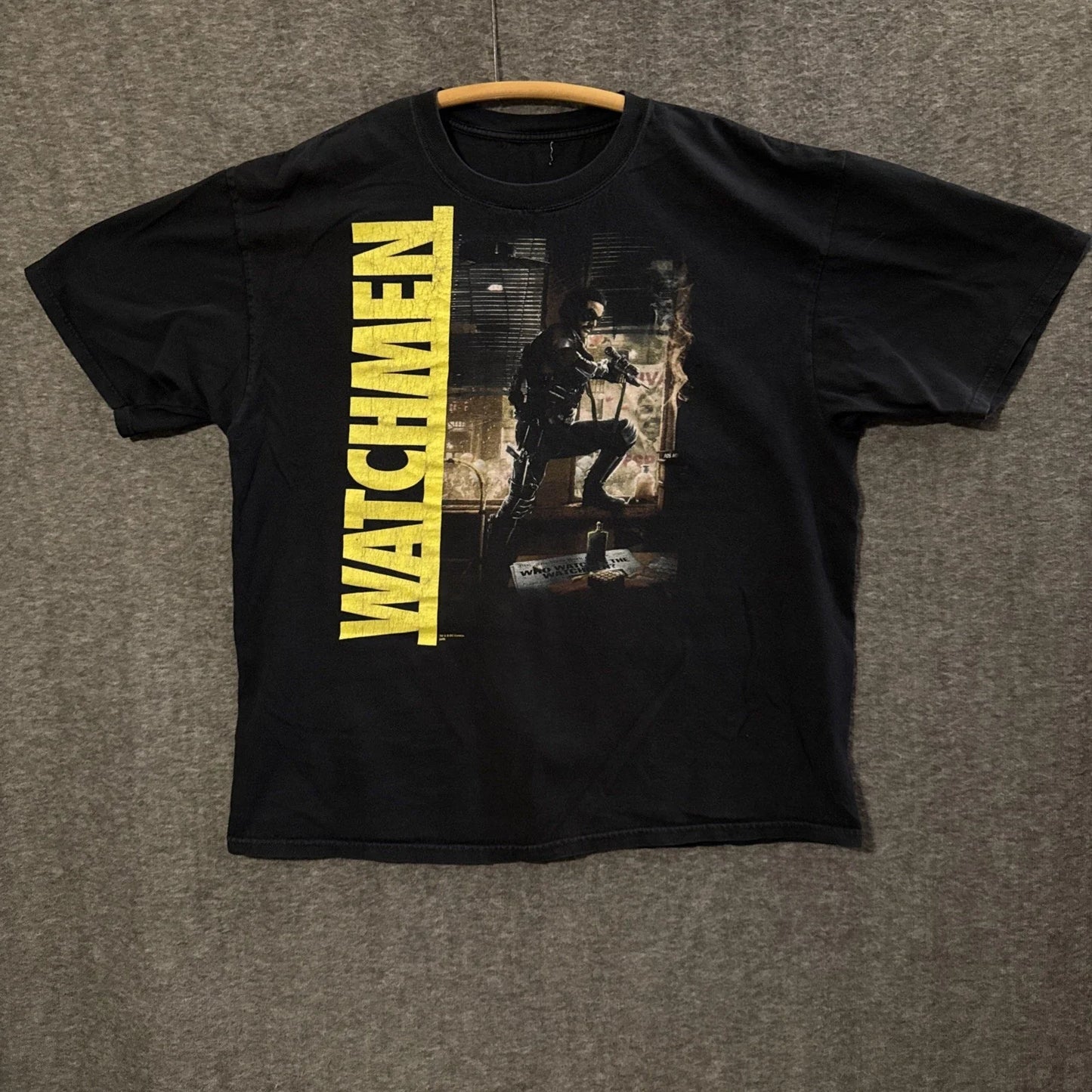 Y2K Whatchmen 2009 Movie Promo T Shirt No Tag See Measurements               563 Unisex T-shirt, Sweatshirt, Hoodie, Long Sleeve Tee - T-Shirt, Sweatshirt, Hoodie