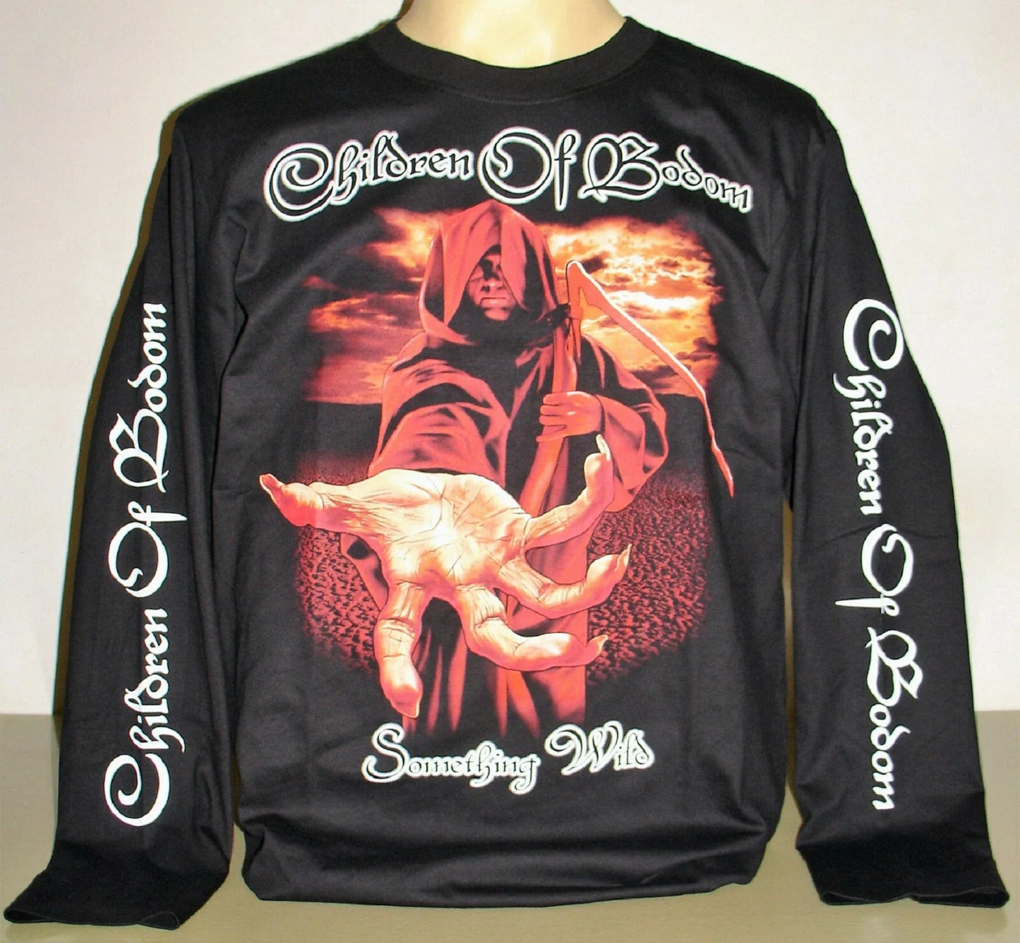 Children Of Bodom Something Wild Long Sleeve T-Shirt Size S M L XL 2XL 3XL Metal Unisex T-shirt, Sweatshirt, Hoodie, Long Sleeve Tee - T-Shirt, Sweatshirt, Hoodie