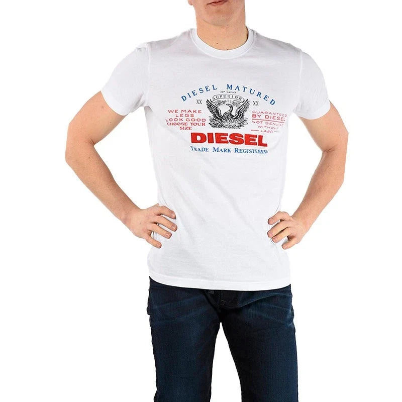 DIESEL T LOGYS HEMD Mens T Shirts Crew Neck Short Sleeve Casual White Cotton Tee Unisex T-shirt, Sweatshirt, Hoodie, Long Sleeve Tee - T-Shirt, Sweatshirt, Hoodie