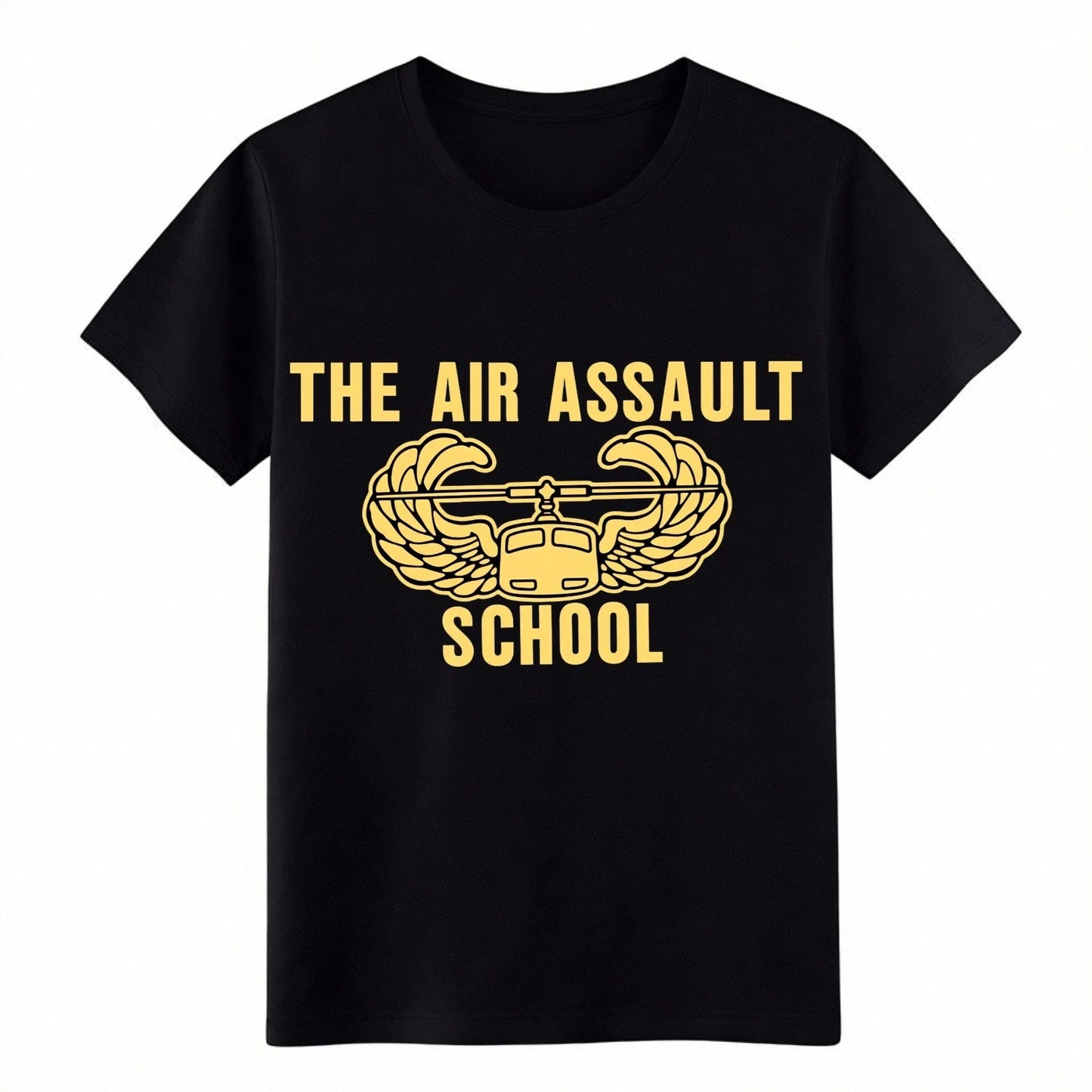 Unisex Veteran The Air Assault School Graphic T-Shirt,Military Helicopter Tee Unisex T-shirt, Sweatshirt, Hoodie, Long Sleeve Tee - T-Shirt, Sweatshirt, Hoodie