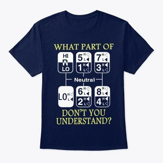 Trucker Transmission T-Shirt Made in the USA Size S to 5XL #1 Unisex T-shirt, Sweatshirt, Hoodie, Long Sleeve Tee - T-Shirt, Sweatshirt, Hoodie
