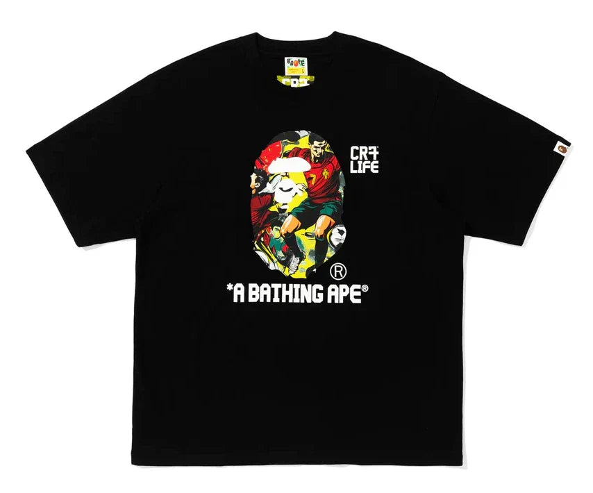 BAPE  CR7  LIFE Graphic Relaxed Fit Tee #2large L a bathing ape Unisex T-shirt, Sweatshirt, Hoodie, Long Sleeve Tee - T-Shirt, Sweatshirt, Hoodie