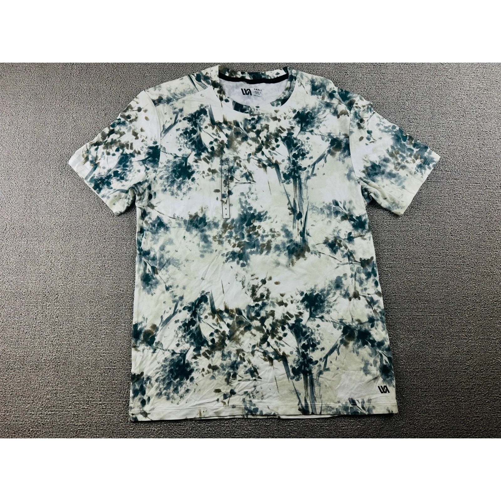 VRST T-Shirt S Multi Color Abstract Forest Print Outdoorsy Botanical Artistic Unisex T-shirt, Sweatshirt, Hoodie, Long Sleeve Tee - T-Shirt, Sweatshirt, Hoodie
