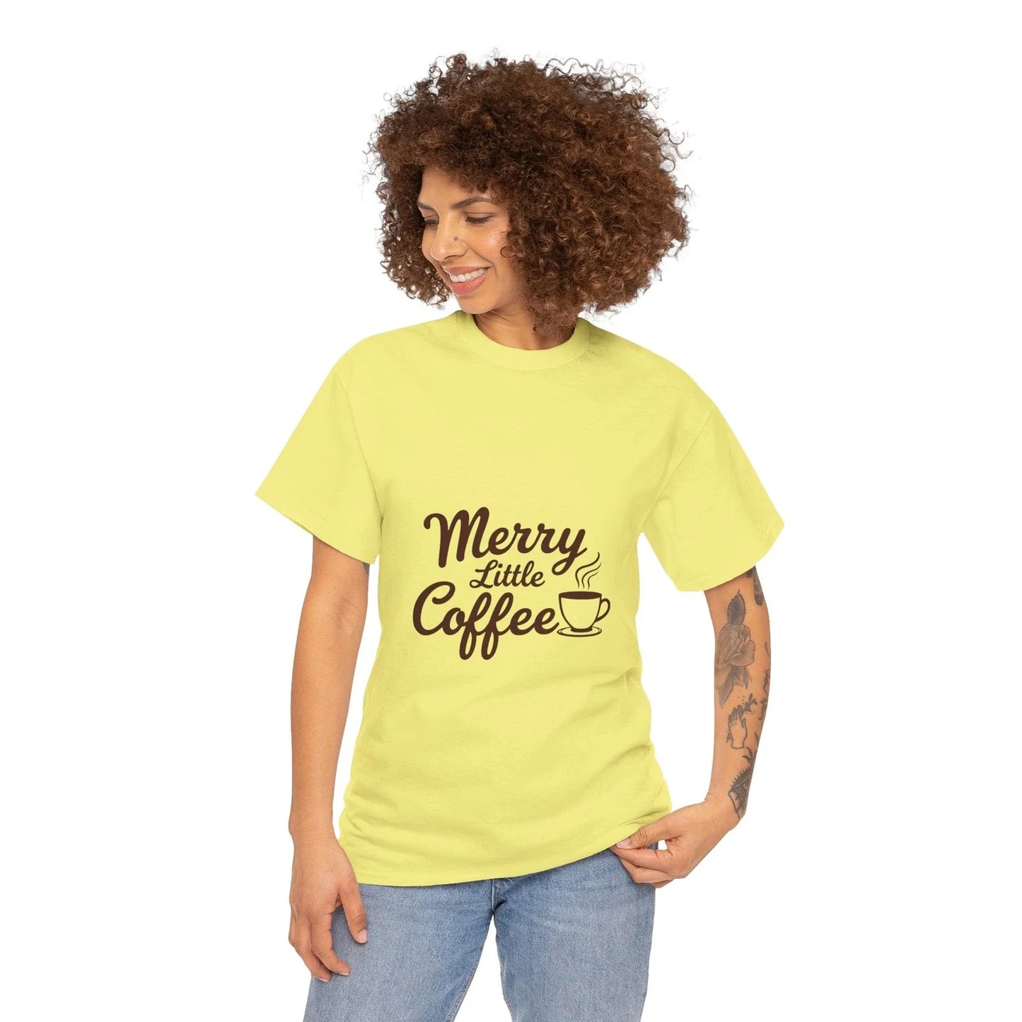 Merry Little Coffee T-Shirt | Hot Cocoa Christmas Cup Unisex T-shirt, Sweatshirt, Hoodie, Long Sleeve Tee - T-Shirt, Sweatshirt, Hoodie