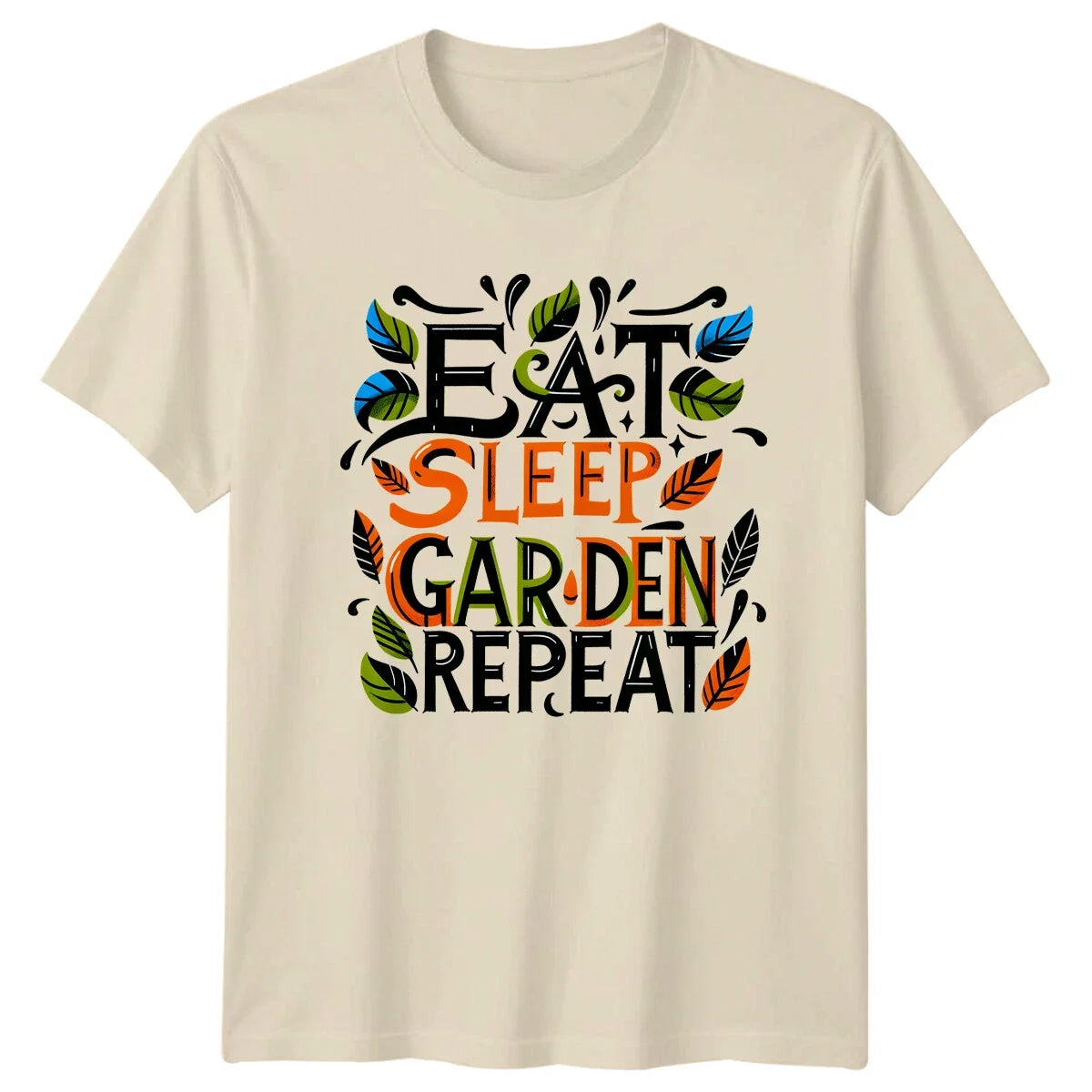 Eat Sleep Garden Repeat T-Shirt, Gardening Hobby Tee, Funny Garden Unisex T-shirt, Sweatshirt, Hoodie, Long Sleeve Tee - T-Shirt, Sweatshirt, Hoodie