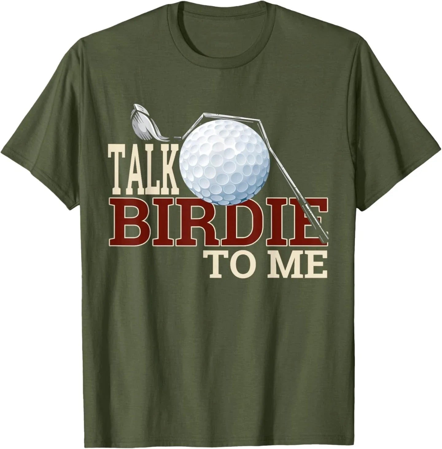 Funny Golf Shirt for Dad, Talk Birdie To Me Tshirt, Dad Joke T-Shirt Unisex T-shirt, Sweatshirt, Hoodie, Long Sleeve Tee - T-Shirt, Sweatshirt, Hoodie