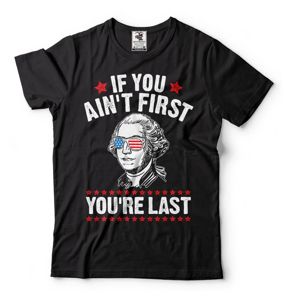 Funny 4th of July shirts George Washington Patriotic USA 4th of july t shirts Unisex T-shirt, Sweatshirt, Hoodie, Long Sleeve Tee - T-Shirt, Sweatshirt, Hoodie