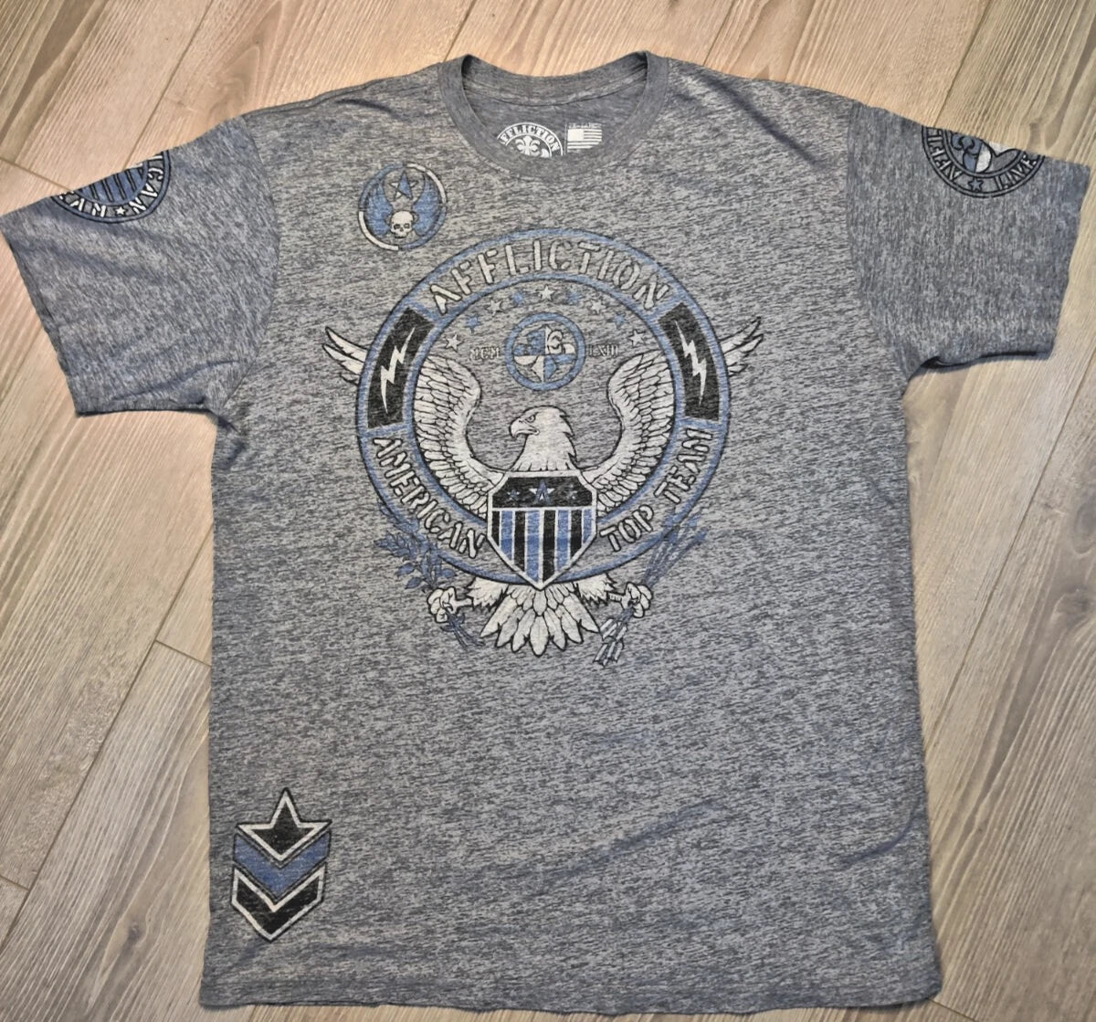 Affliction T Shirt Mens 2XL Short Sleeve Y2K Streetwear Live Fast Unisex T-shirt, Sweatshirt, Hoodie, Long Sleeve Tee - T-Shirt, Sweatshirt, Hoodie