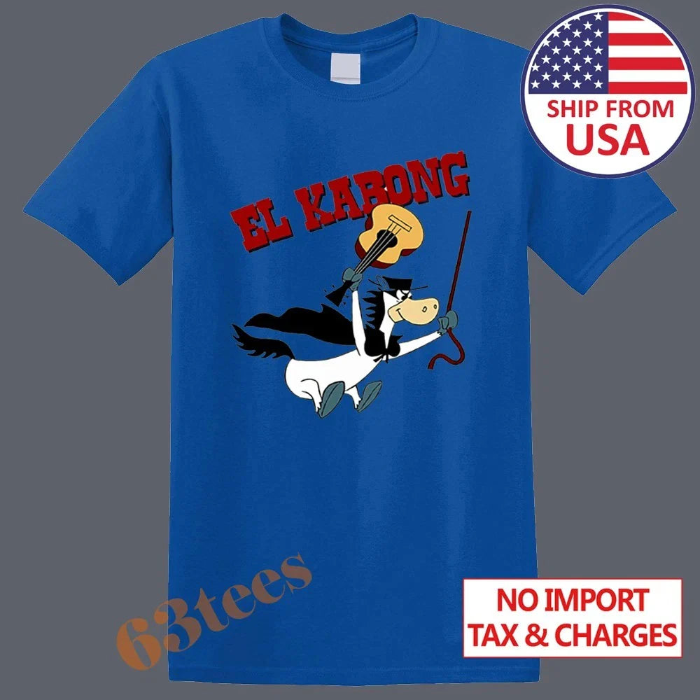 El Kabong Cartoon Men's Blue Size S to 5XL Unisex T-shirt, Sweatshirt, Hoodie, Long Sleeve Tee - T-Shirt, Sweatshirt, Hoodie