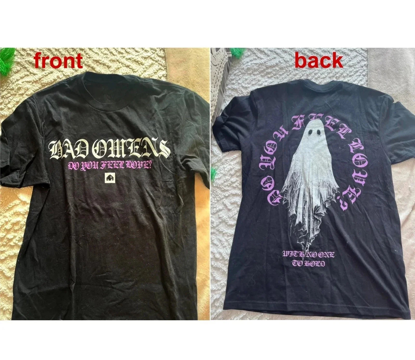 NEW!!! Bad Omens Do You Feel Love 2026 North American Tour reprint T-Shirt Unisex T-shirt, Sweatshirt, Hoodie, Long Sleeve Tee - T-Shirt, Sweatshirt, Hoodie