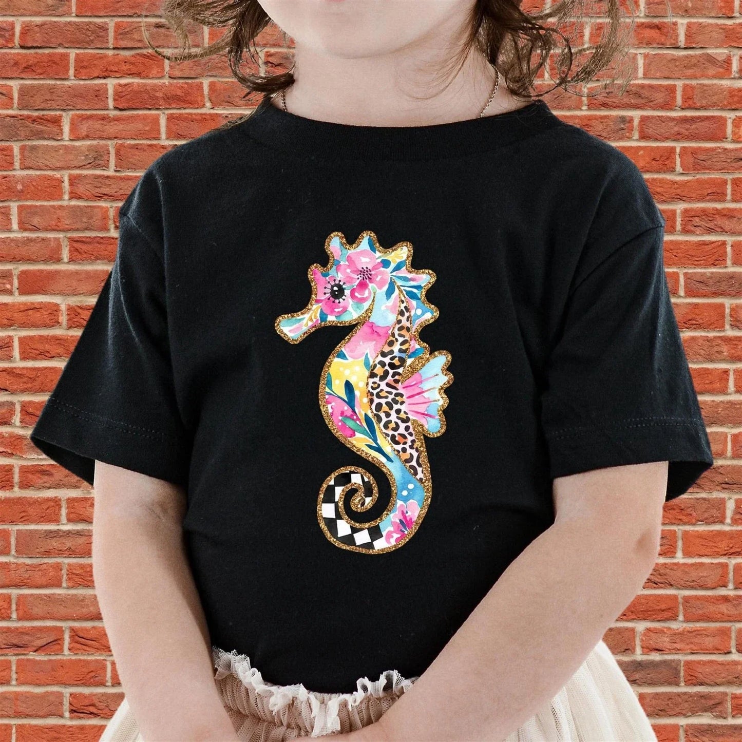 The Little Mermaid Seahorse Unisex Hoodie Tshirt Men Women Unisex N465 Unisex T-shirt, Sweatshirt, Hoodie, Long Sleeve Tee - T-Shirt, Sweatshirt, Hoodie