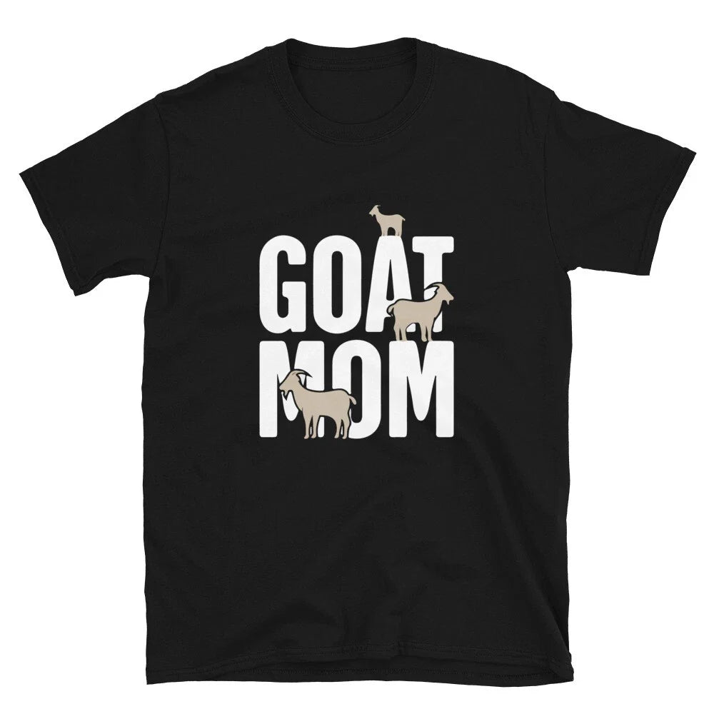 Goat Mom Funny Goat Animal T-Shirt Unisex T-shirt, Sweatshirt, Hoodie, Long Sleeve Tee - T-Shirt, Sweatshirt, Hoodie