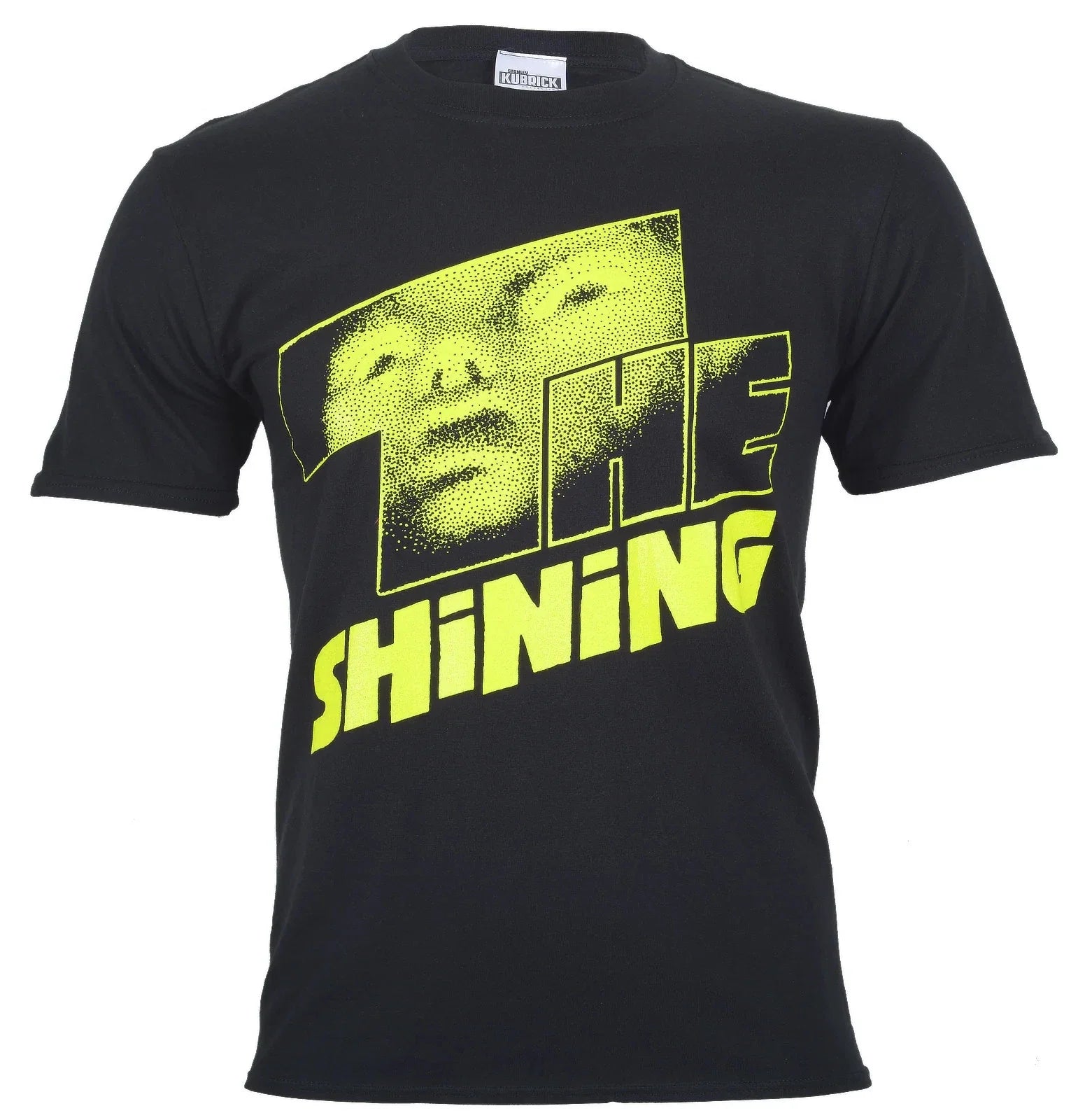 Official The Shining T Shirt Yellow Logo Classic Horror Movie New M XL Unisex T-shirt, Sweatshirt, Hoodie, Long Sleeve Tee - T-Shirt, Sweatshirt, Hoodie