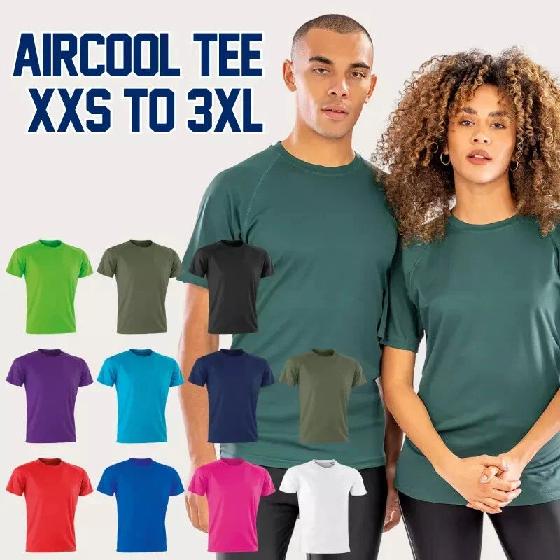Performance wear Air-cool Unisex Spiro T-shirts, Sports T shirts, Gym t shirts Unisex T-shirt, Sweatshirt, Hoodie, Long Sleeve Tee - T-Shirt, Sweatshirt, Hoodie