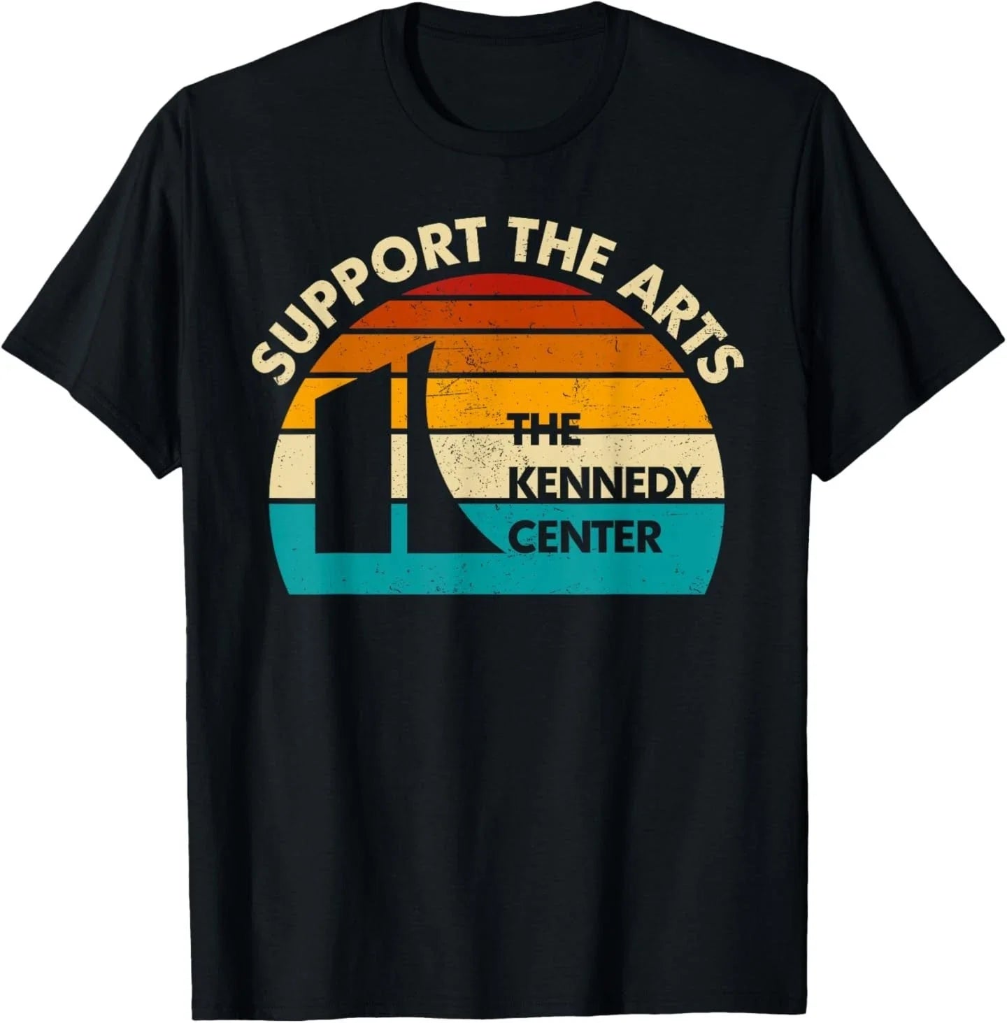 Retro Vintage Kennedy Center Protest Tee Supporting The Arts T-Shirt Unisex T-shirt, Sweatshirt, Hoodie, Long Sleeve Tee - T-Shirt, Sweatshirt, Hoodie