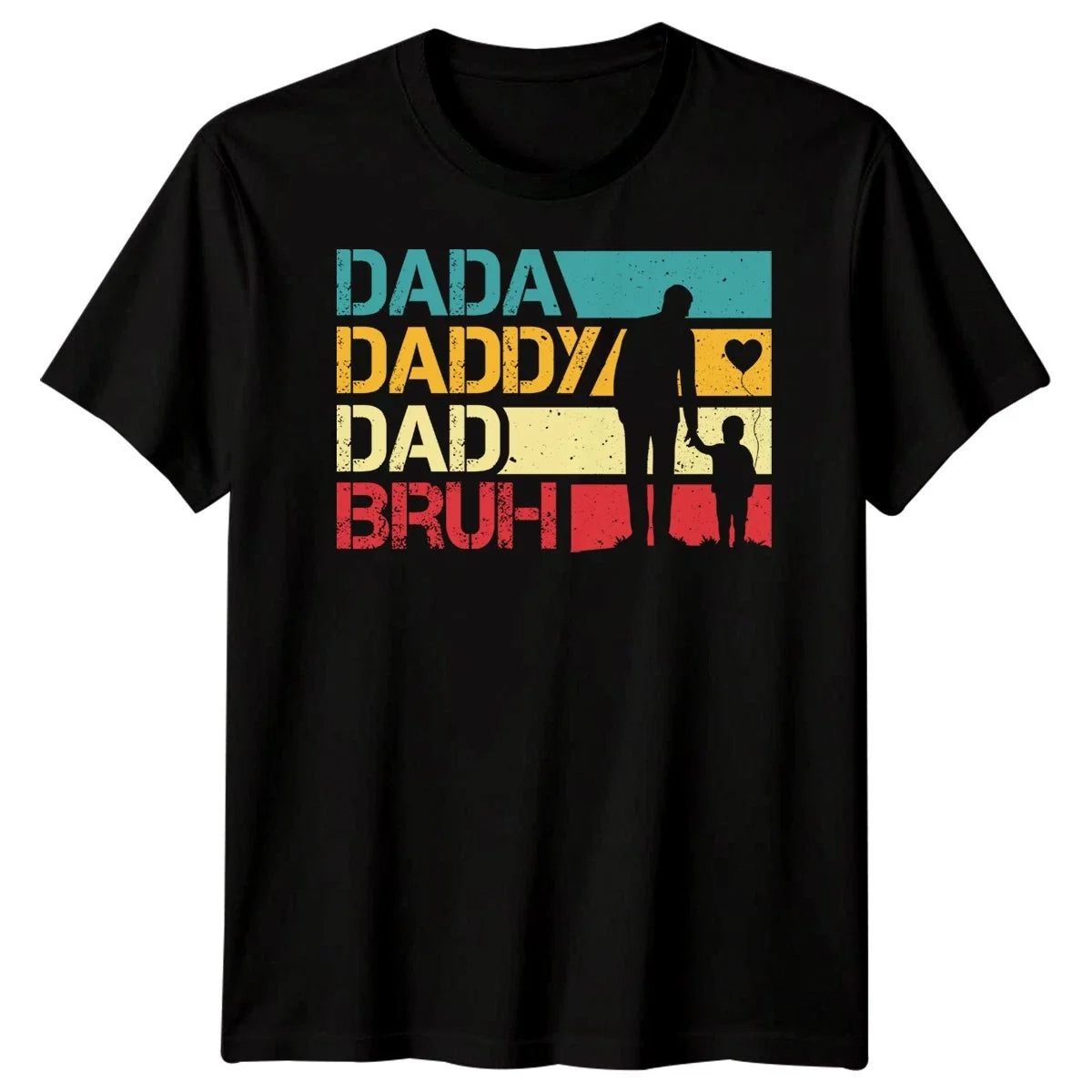 DADA DADDY DAD BRUH Fatherhood Family Mens T-Shirt Womens Tee Graphic Apparel Unisex T-shirt, Sweatshirt, Hoodie, Long Sleeve Tee - T-Shirt, Sweatshirt, Hoodie