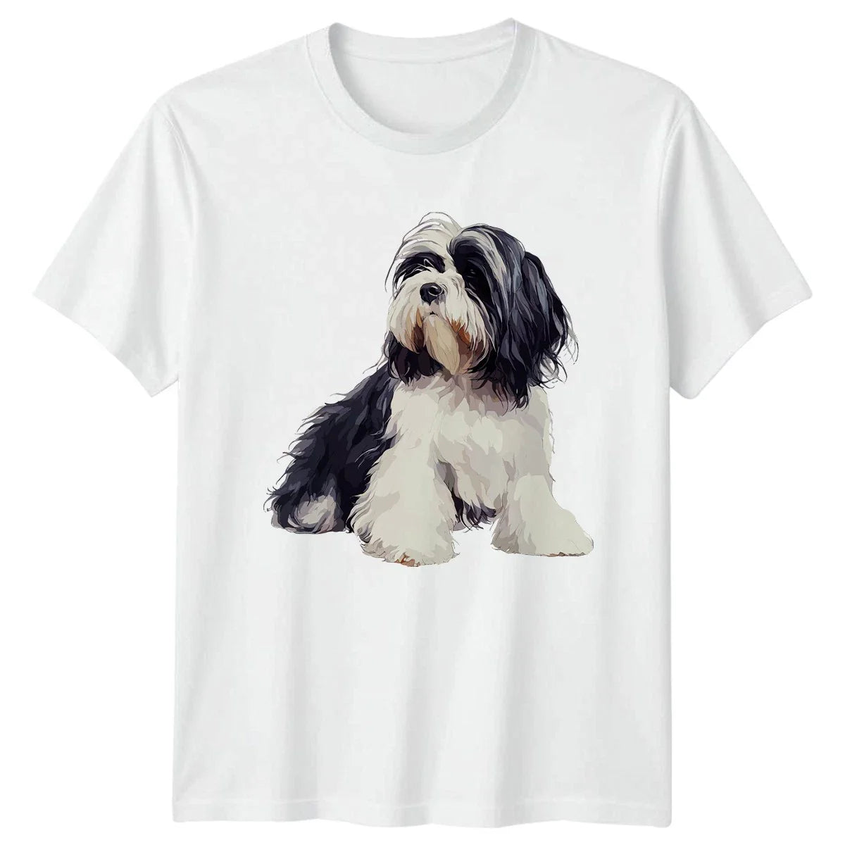 Shaggy Dog T-Shirt Pet Portrait Dog Lover Gift For Him And Her Unisex T-shirt, Sweatshirt, Hoodie, Long Sleeve Tee - T-Shirt, Sweatshirt, Hoodie
