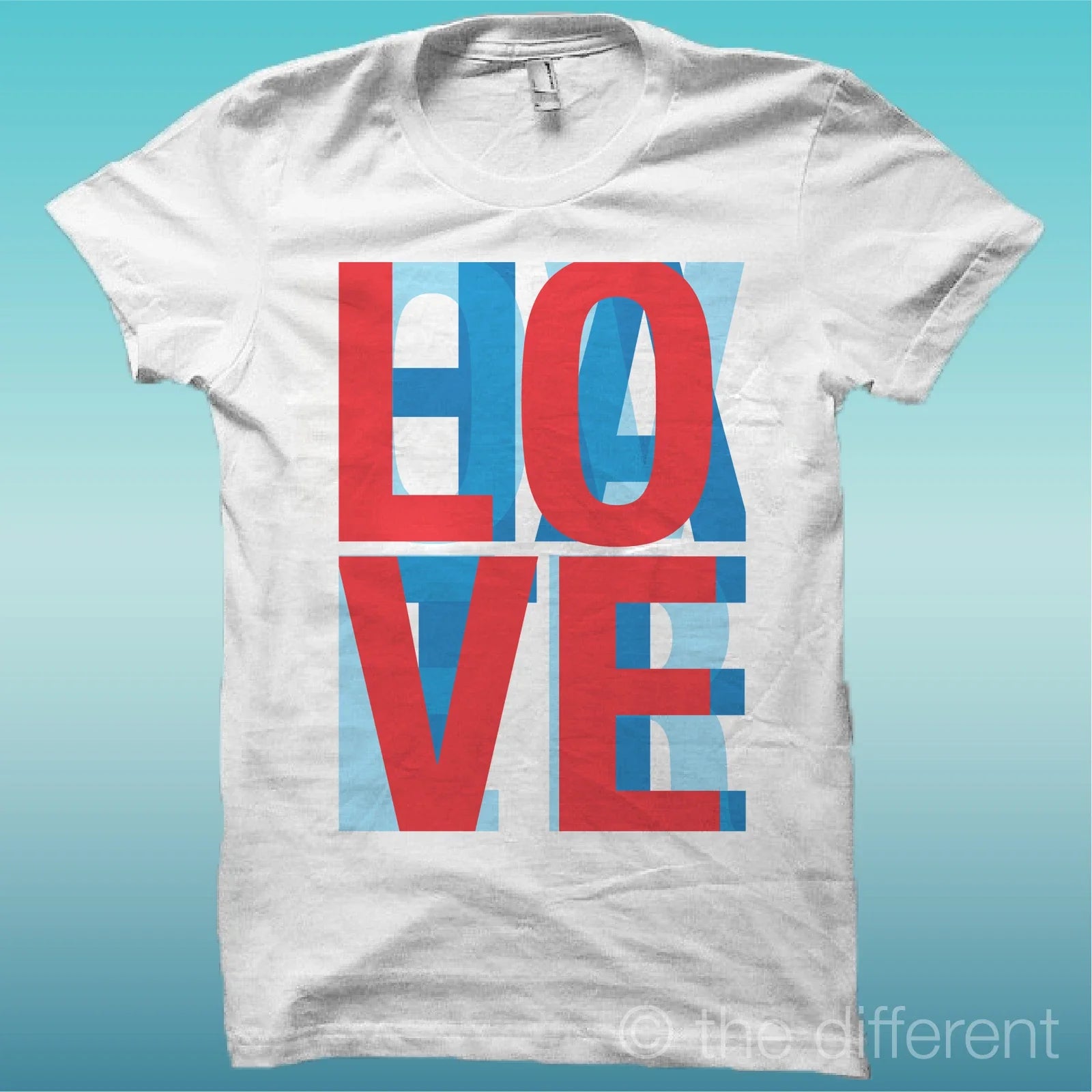 T-Shirt " Love Over Hate " White The Happiness Is Have My T-Shirt New Unisex T-shirt, Sweatshirt, Hoodie, Long Sleeve Tee - T-Shirt, Sweatshirt, Hoodie