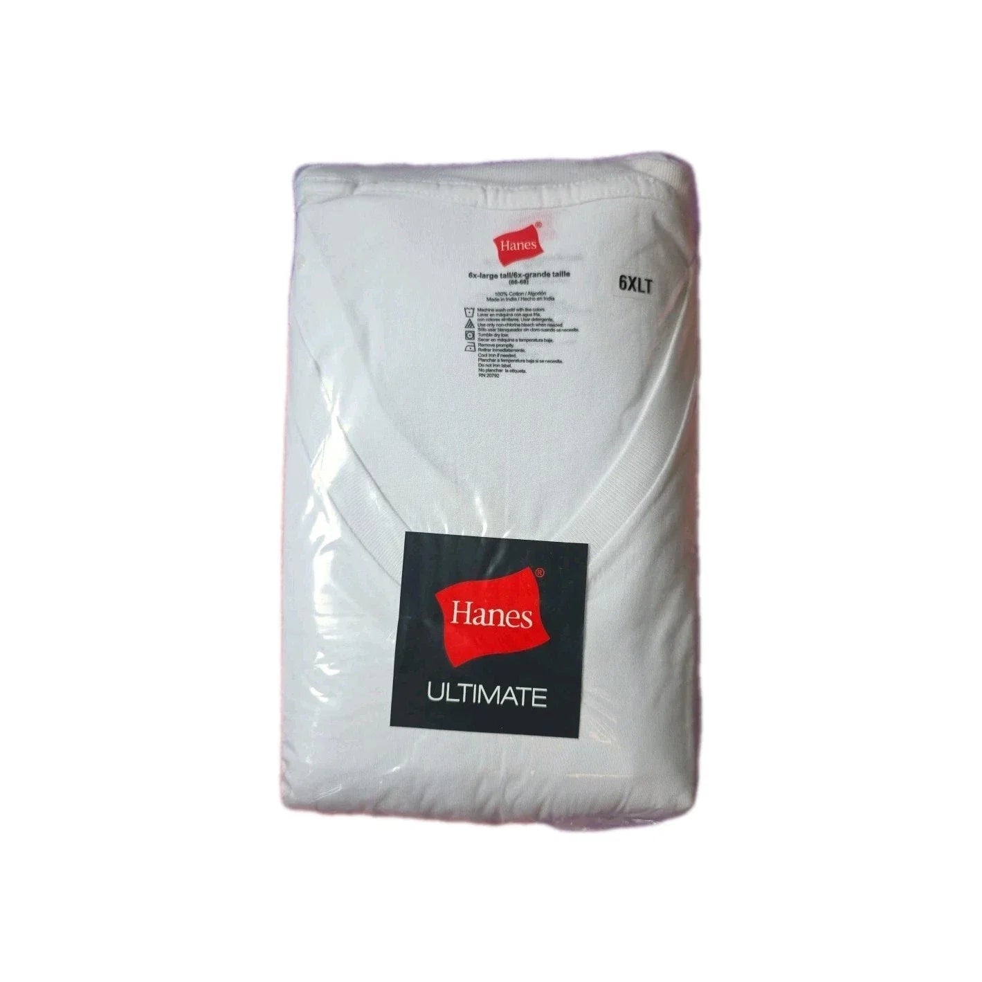 Hanes ultimate hard to find size 6X-Large Tall sealed 3 count V-neck t-shirts Unisex T-shirt, Sweatshirt, Hoodie, Long Sleeve Tee - T-Shirt, Sweatshirt, Hoodie