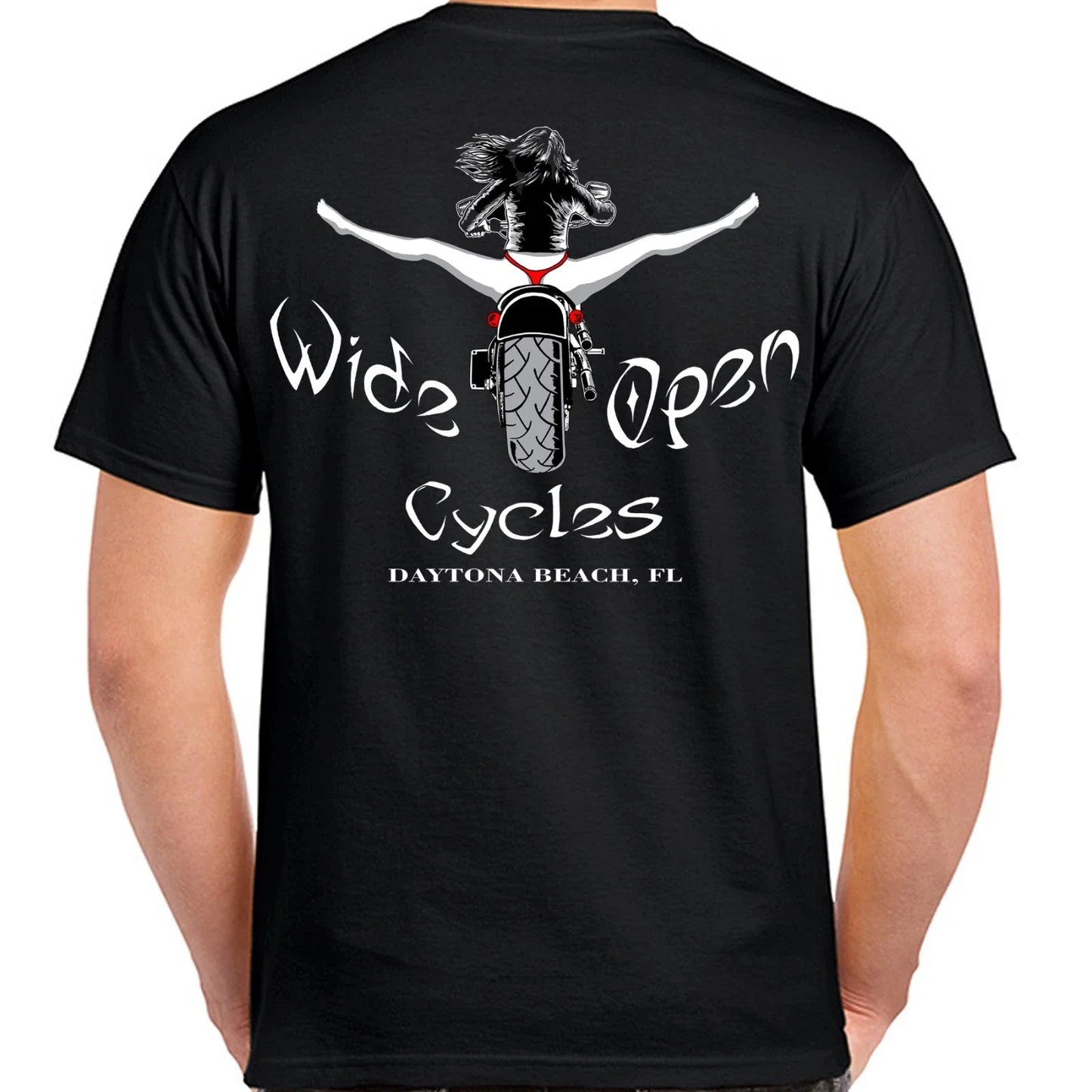 Original Wide Open Cycles Spread Eagle Funny Offensive Biker Stripper T Shirt Unisex T-shirt, Sweatshirt, Hoodie, Long Sleeve Tee - T-Shirt, Sweatshirt, Hoodie