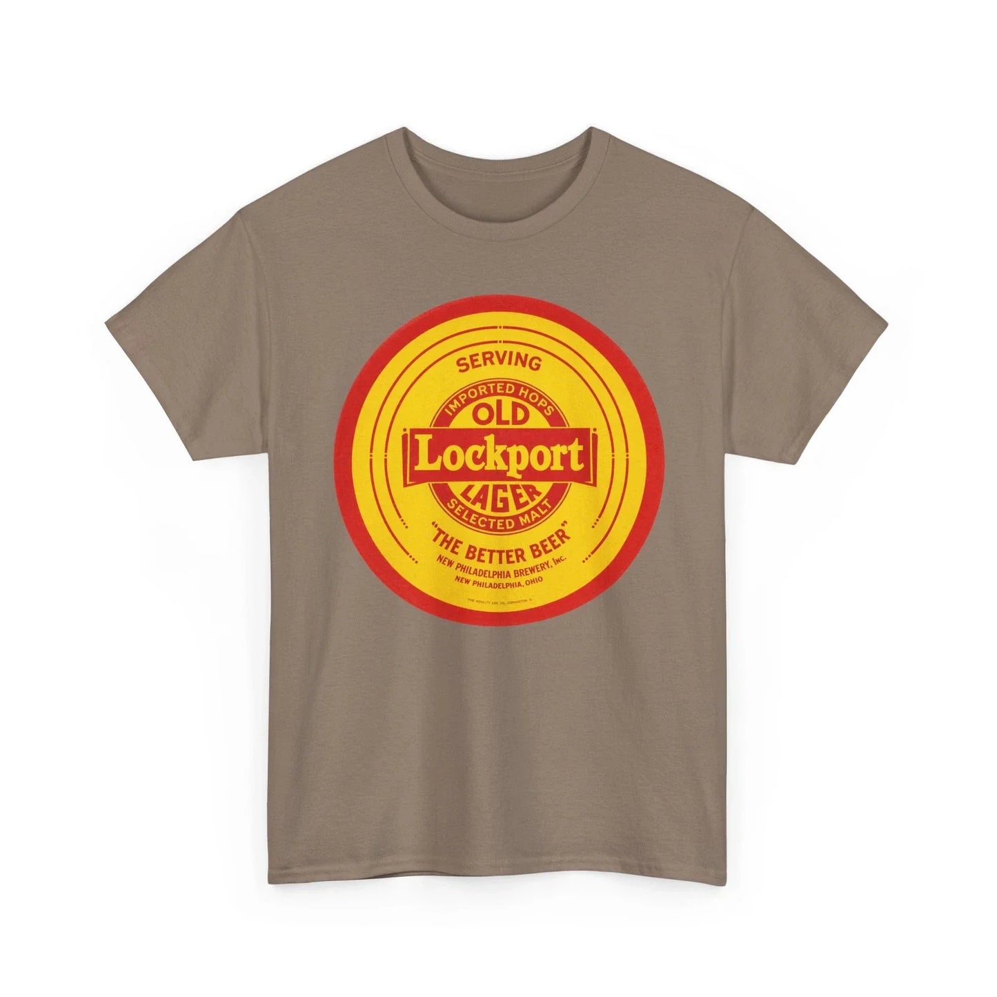 Old Lockport Lager New Philadelphia Brewery OH Pre-Pro Beer Retro T-Shirt Unisex T-shirt, Sweatshirt, Hoodie, Long Sleeve Tee - T-Shirt, Sweatshirt, Hoodie
