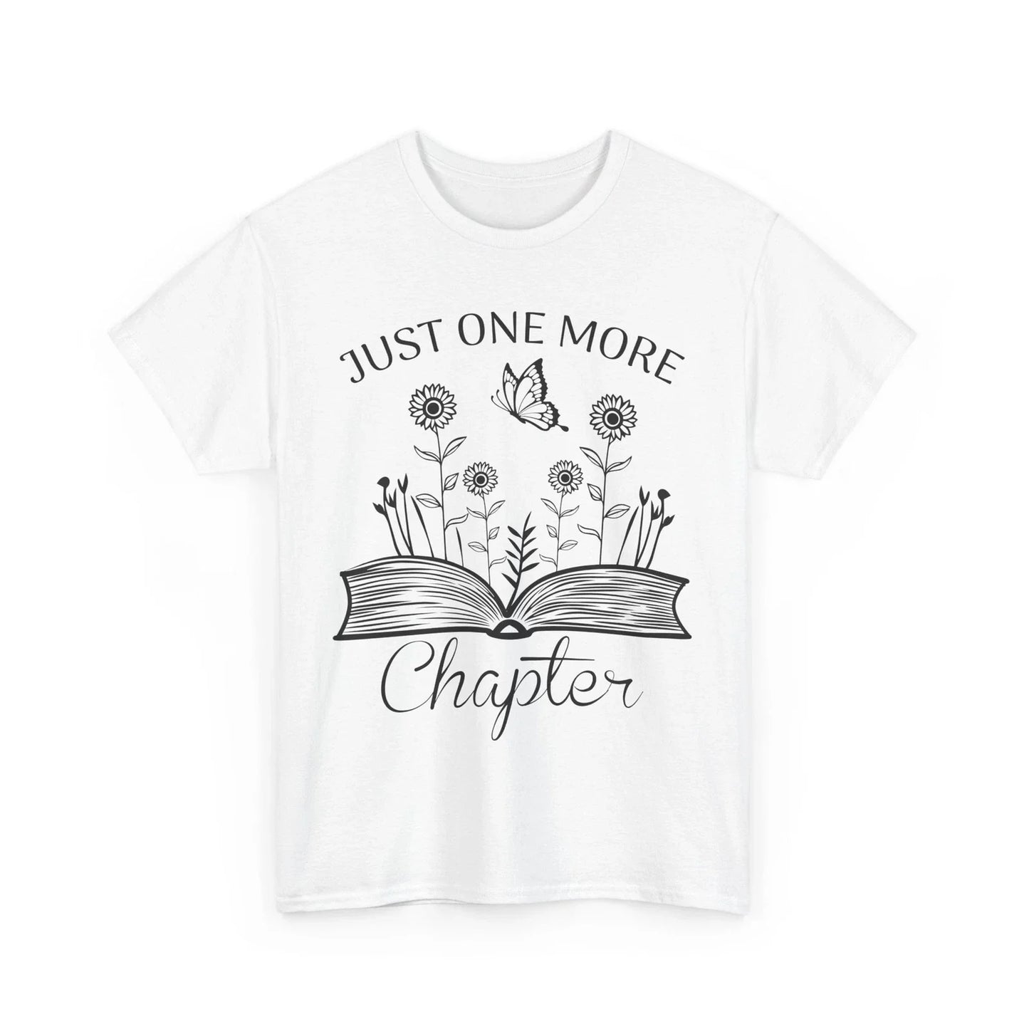 Book T-Shirt | Booktrovert T-Shirt | just one more chapter Shirt Unisex T-shirt, Sweatshirt, Hoodie, Long Sleeve Tee - T-Shirt, Sweatshirt, Hoodie