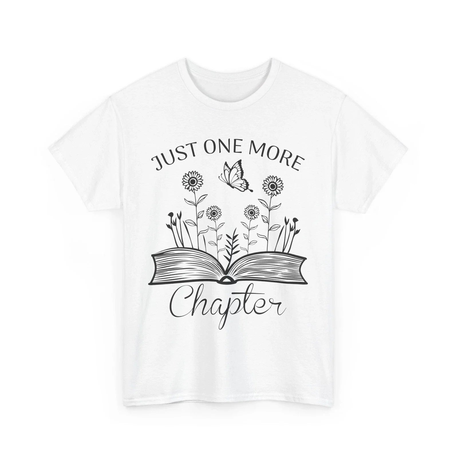 Book T-Shirt | Booktrovert T-Shirt | just one more chapter Shirt Unisex T-shirt, Sweatshirt, Hoodie, Long Sleeve Tee - T-Shirt, Sweatshirt, Hoodie