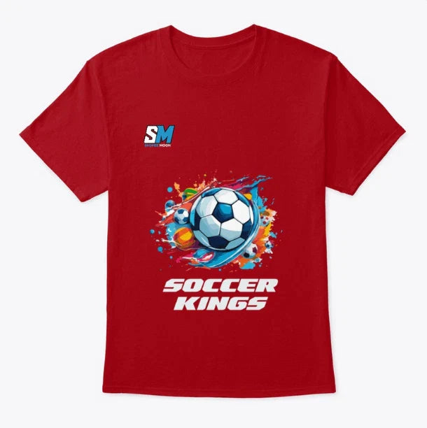 Socer Ball Print T Shoirts Unisex T-shirt, Sweatshirt, Hoodie, Long Sleeve Tee - T-Shirt, Sweatshirt, Hoodie
