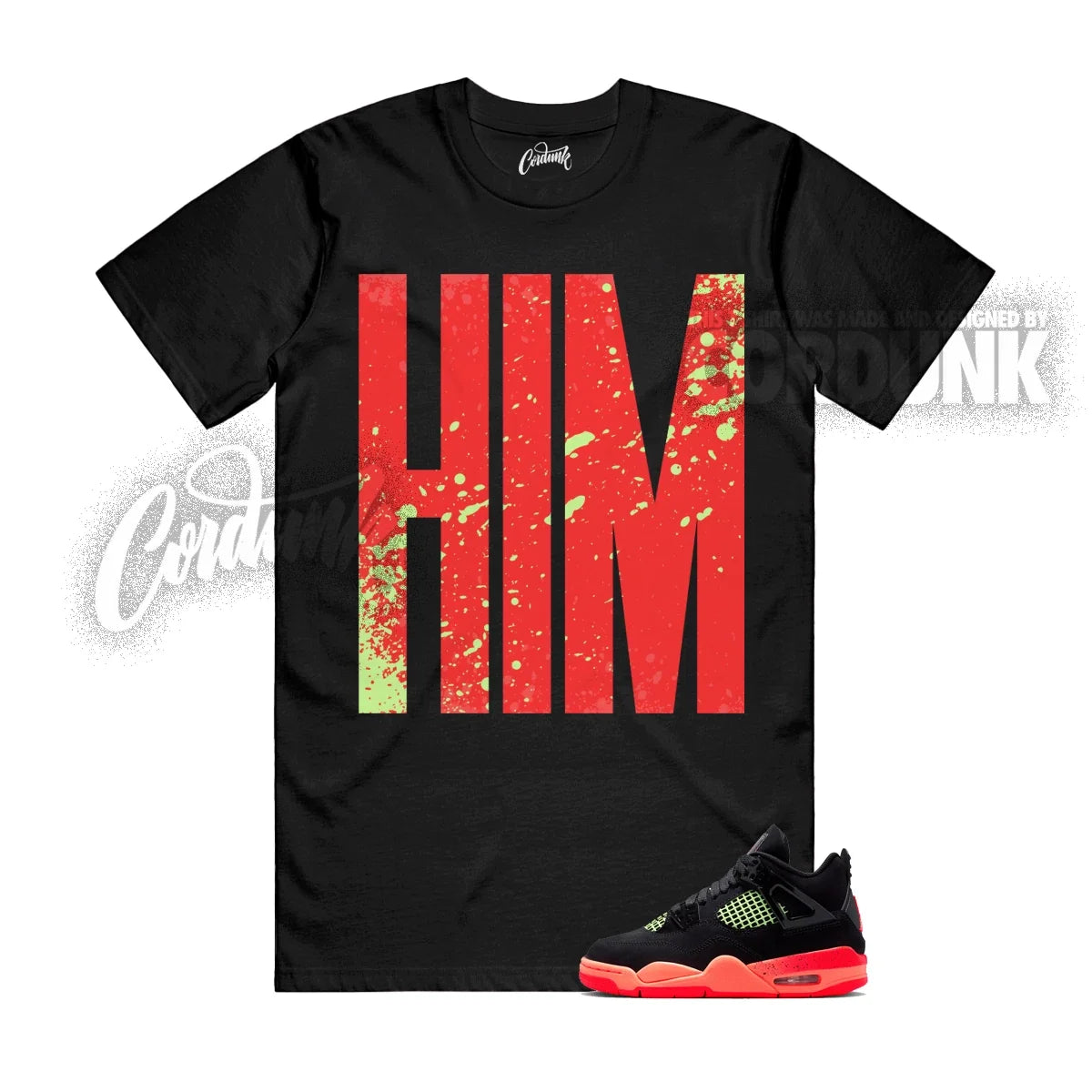 4 Black Infrared Barely Volt Infrared Bright Mango 23 T Shirt Match HIMTALL Unisex T-shirt, Sweatshirt, Hoodie, Long Sleeve Tee - T-Shirt, Sweatshirt, Hoodie