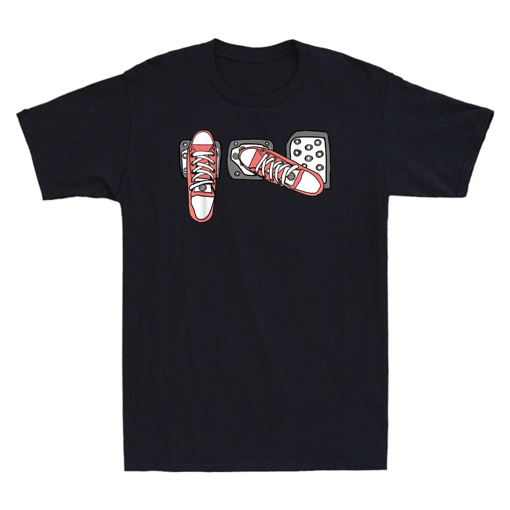 Save The Stick Funny Manual Transmission Three Pedals Novelty Men's T-Shirt Tee Unisex T-shirt, Sweatshirt, Hoodie, Long Sleeve Tee - T-Shirt, Sweatshirt, Hoodie