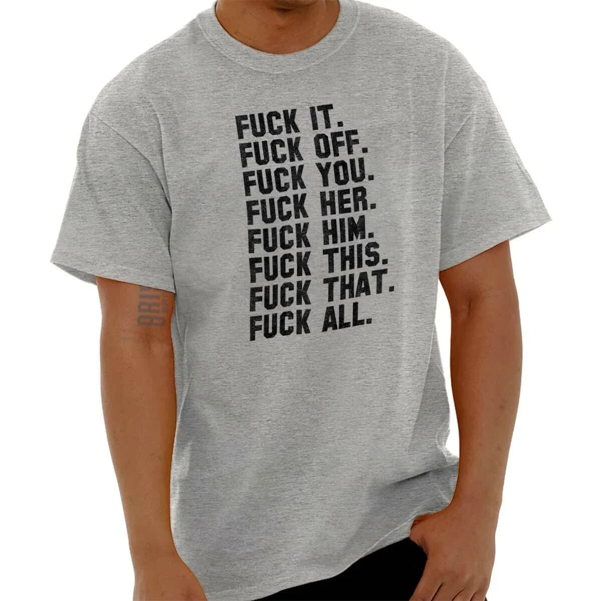 F**k It All Funny Offensive Rude Novelty Gift Womens or Mens Crewneck T Shirt Te Unisex T-shirt, Sweatshirt, Hoodie, Long Sleeve Tee - T-Shirt, Sweatshirt, Hoodie