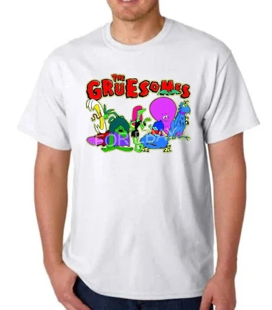 THE GRUESOMES FLINTSTONES T-SHIRT HANNA CARTOON  CEREAL FANS ANIMATION Unisex T-shirt, Sweatshirt, Hoodie, Long Sleeve Tee - T-Shirt, Sweatshirt, Hoodie