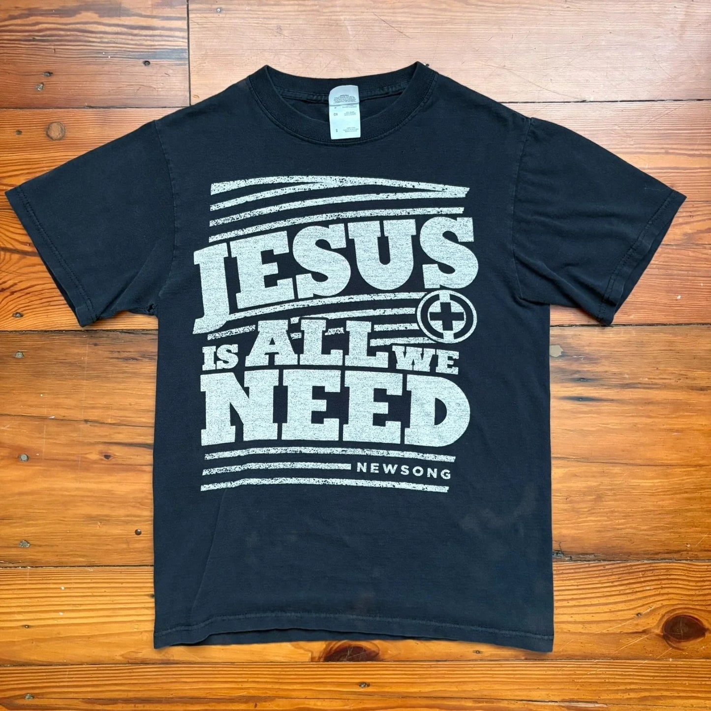 Vintage Band T-Shirt Christian Rock Band New Song Size S Y2K Jesus MySpace Era Unisex T-shirt, Sweatshirt, Hoodie, Long Sleeve Tee - T-Shirt, Sweatshirt, Hoodie