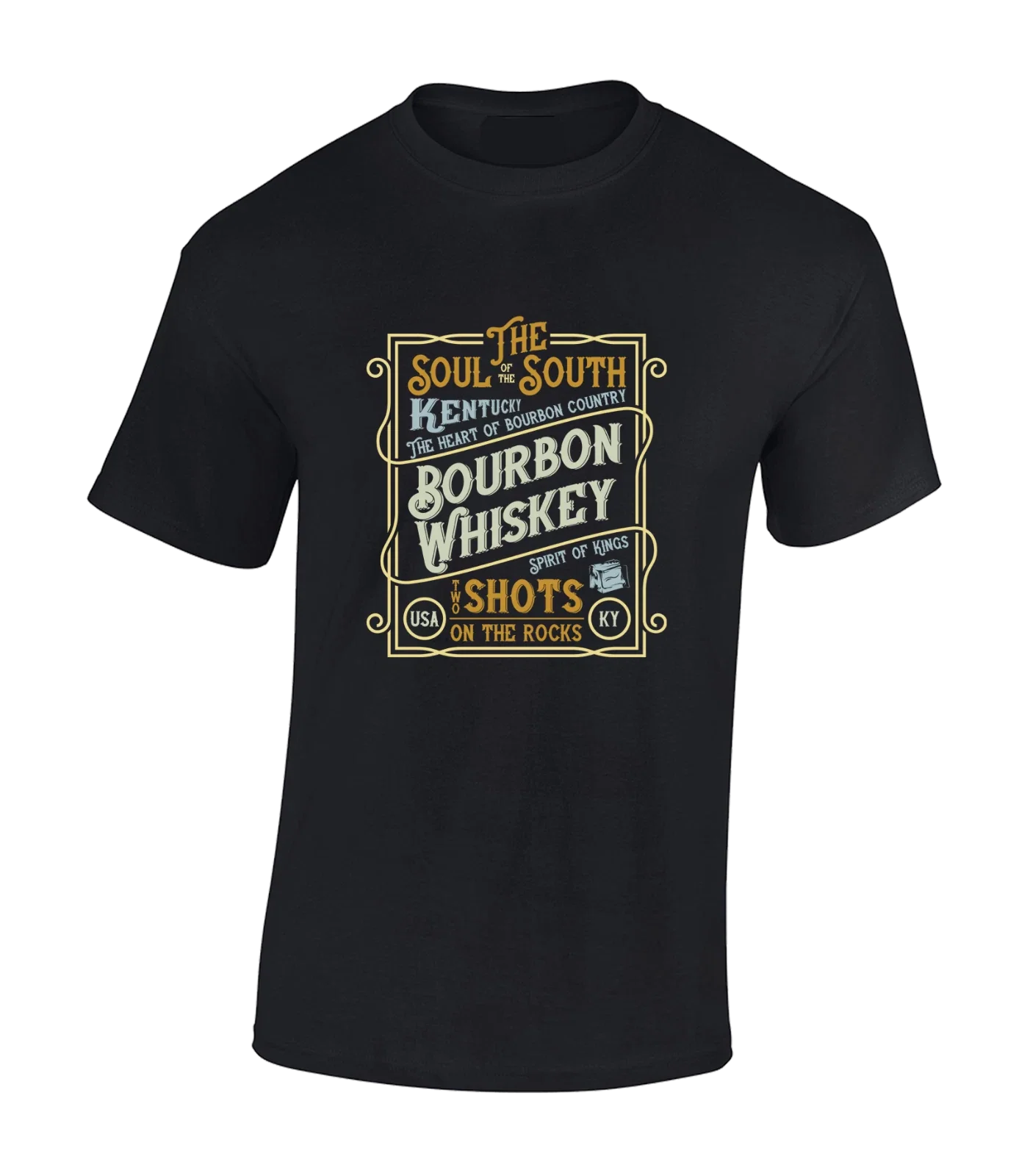 THE SOUL SOUTH BOURBON WHISKEY MENS T SHIRT COOL USA ALCOHOL GIFT IDEA TOP Unisex T-shirt, Sweatshirt, Hoodie, Long Sleeve Tee - T-Shirt, Sweatshirt, Hoodie