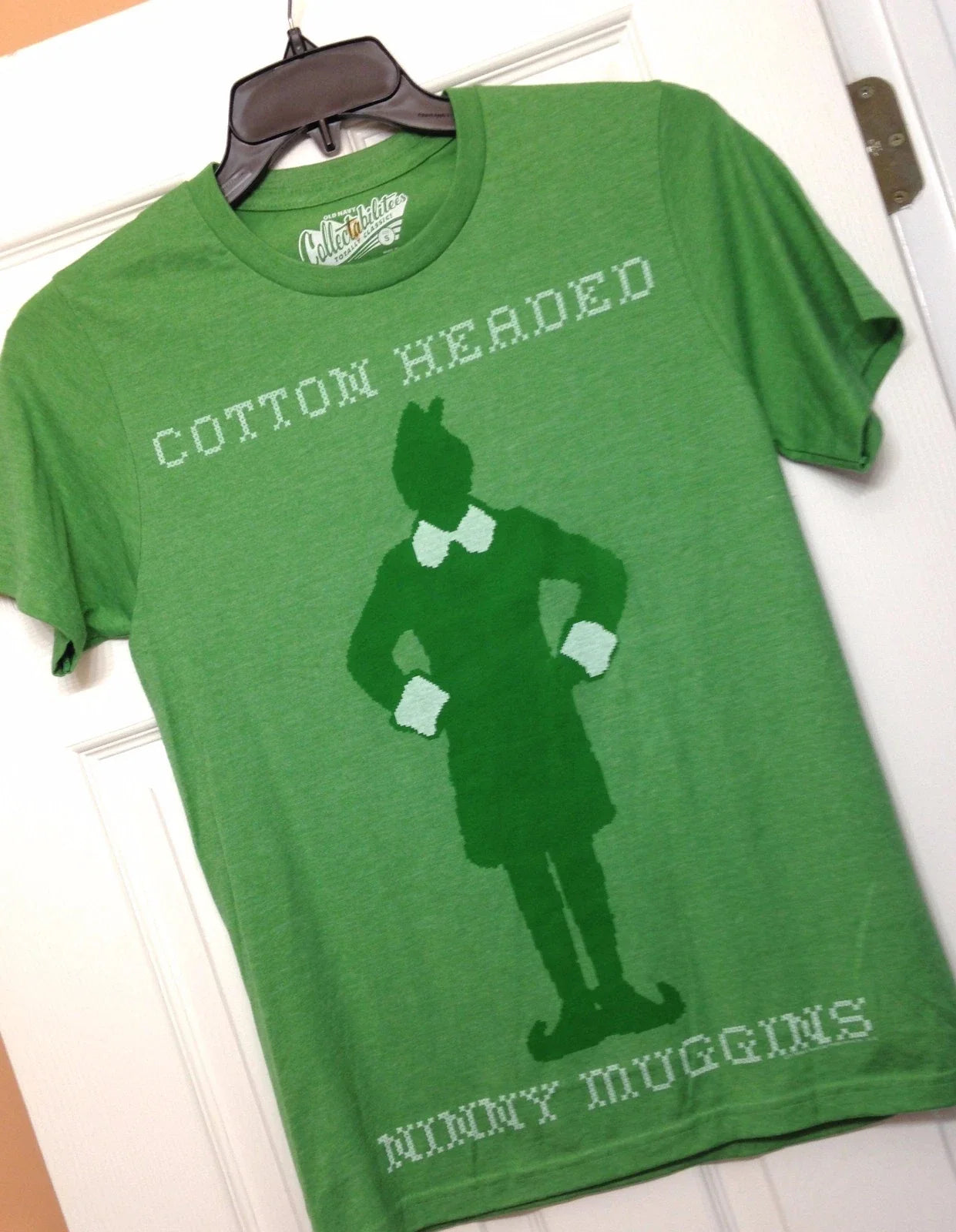 Elf Movie COTTON HEADED NINNY MUGGINS T-SHIRT Christmas Funny Green ADULT SMALL Unisex T-shirt, Sweatshirt, Hoodie, Long Sleeve Tee - T-Shirt, Sweatshirt, Hoodie