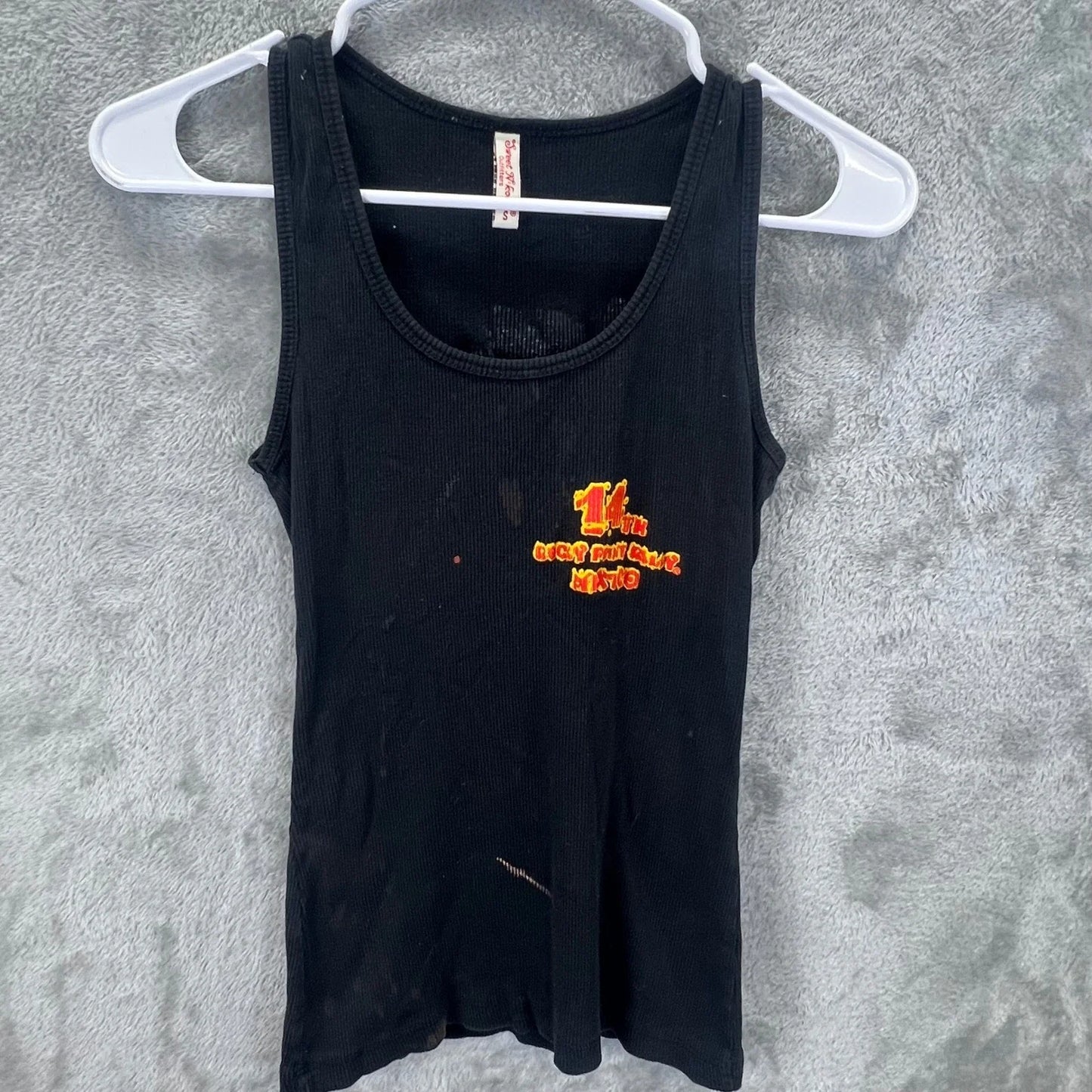 Y2K Grunge Moto Black 14th Rocky Point Rally Mexico Biker Ribbed Tank S Biker Unisex T-shirt, Sweatshirt, Hoodie, Long Sleeve Tee - T-Shirt, Sweatshirt, Hoodie
