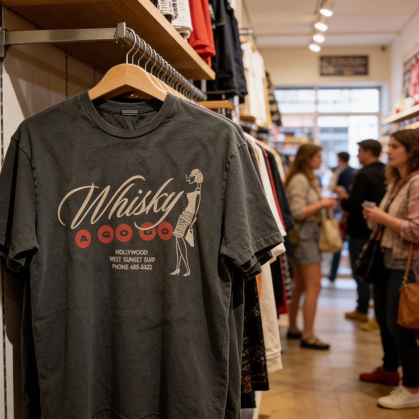 Whiskey A Go Go Black T-Shirt BLACK S-5XL Short Sleeve Unisex T-shirt, Sweatshirt, Hoodie, Long Sleeve Tee - T-Shirt, Sweatshirt, Hoodie