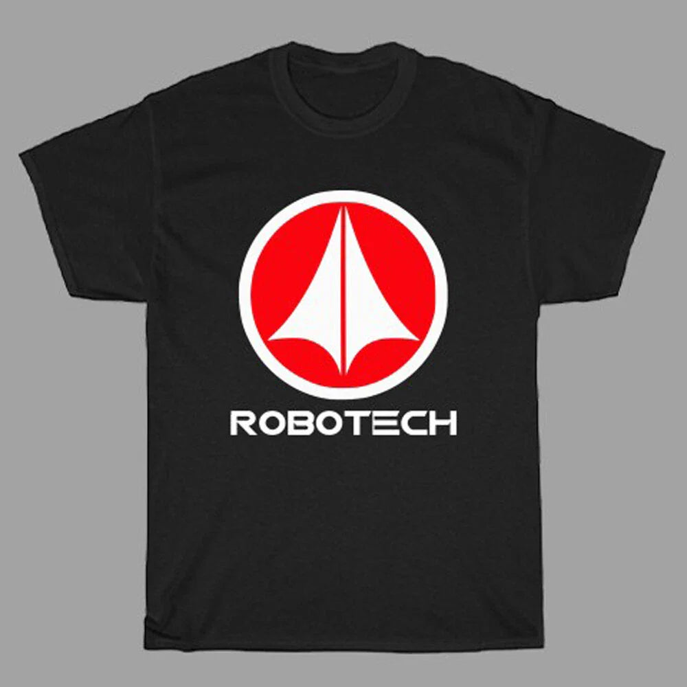 Robotech Anime Cartoon Men's Black Size S to 5XL Unisex T-shirt, Sweatshirt, Hoodie, Long Sleeve Tee - T-Shirt, Sweatshirt, Hoodie