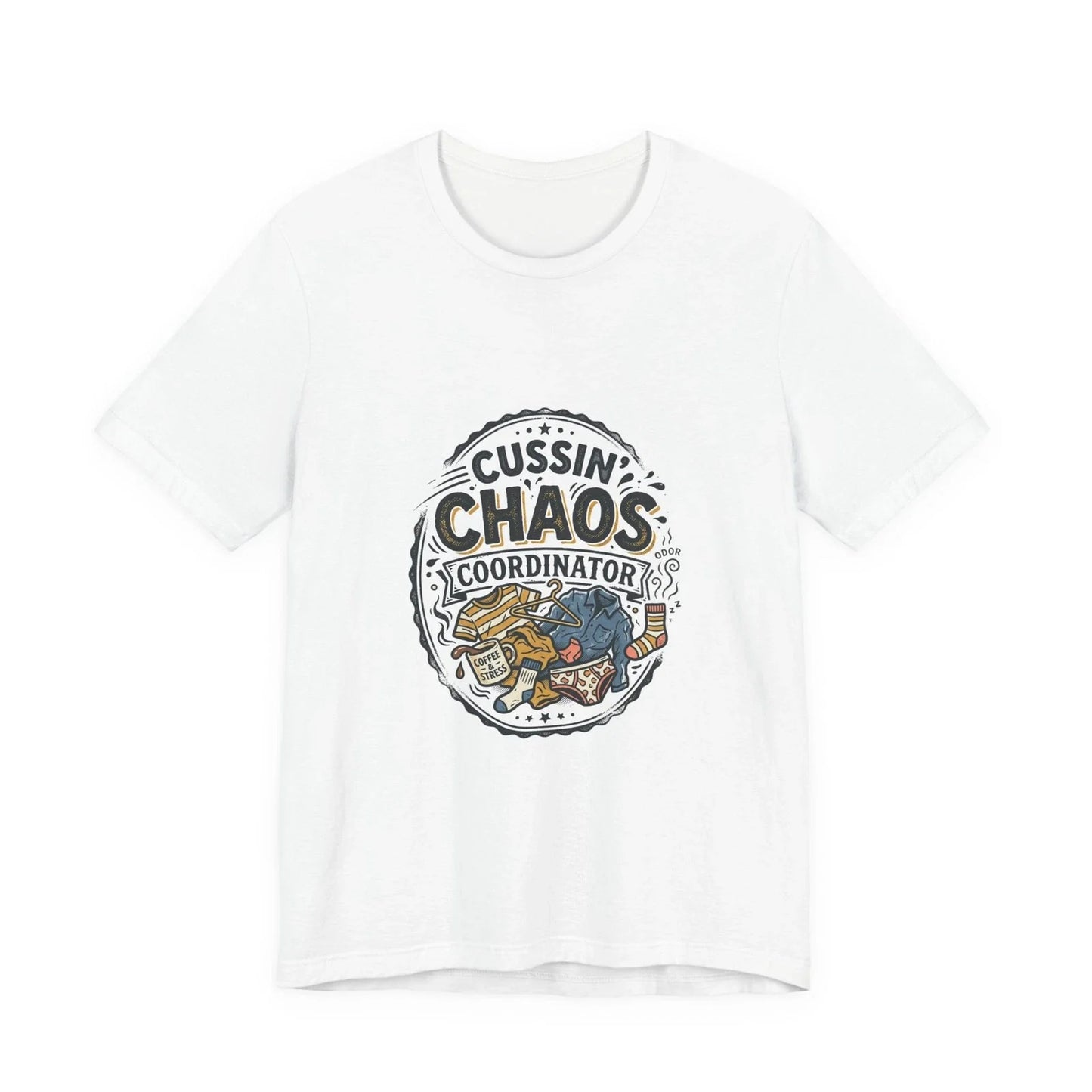Cussin' Chaos Coordinator Tee | silly goose, wholesome meme Unisex T-shirt, Sweatshirt, Hoodie, Long Sleeve Tee - T-Shirt, Sweatshirt, Hoodie