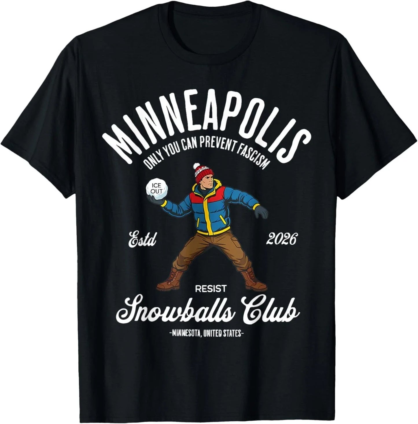 Snowball Club Minneapolis Men Women Gift Unisex T-Shirt Unisex T-shirt, Sweatshirt, Hoodie, Long Sleeve Tee - T-Shirt, Sweatshirt, Hoodie