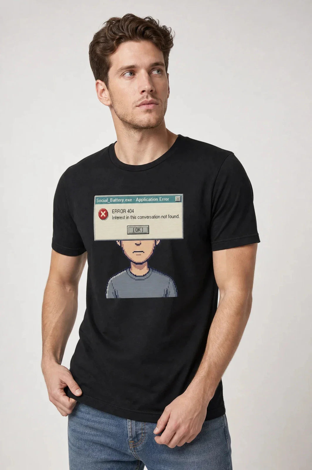 Funny Introvert T-Shirt Interest Not Found Sarcastic Graphic Tee MOEBEER Unisex T-shirt, Sweatshirt, Hoodie, Long Sleeve Tee - T-Shirt, Sweatshirt, Hoodie