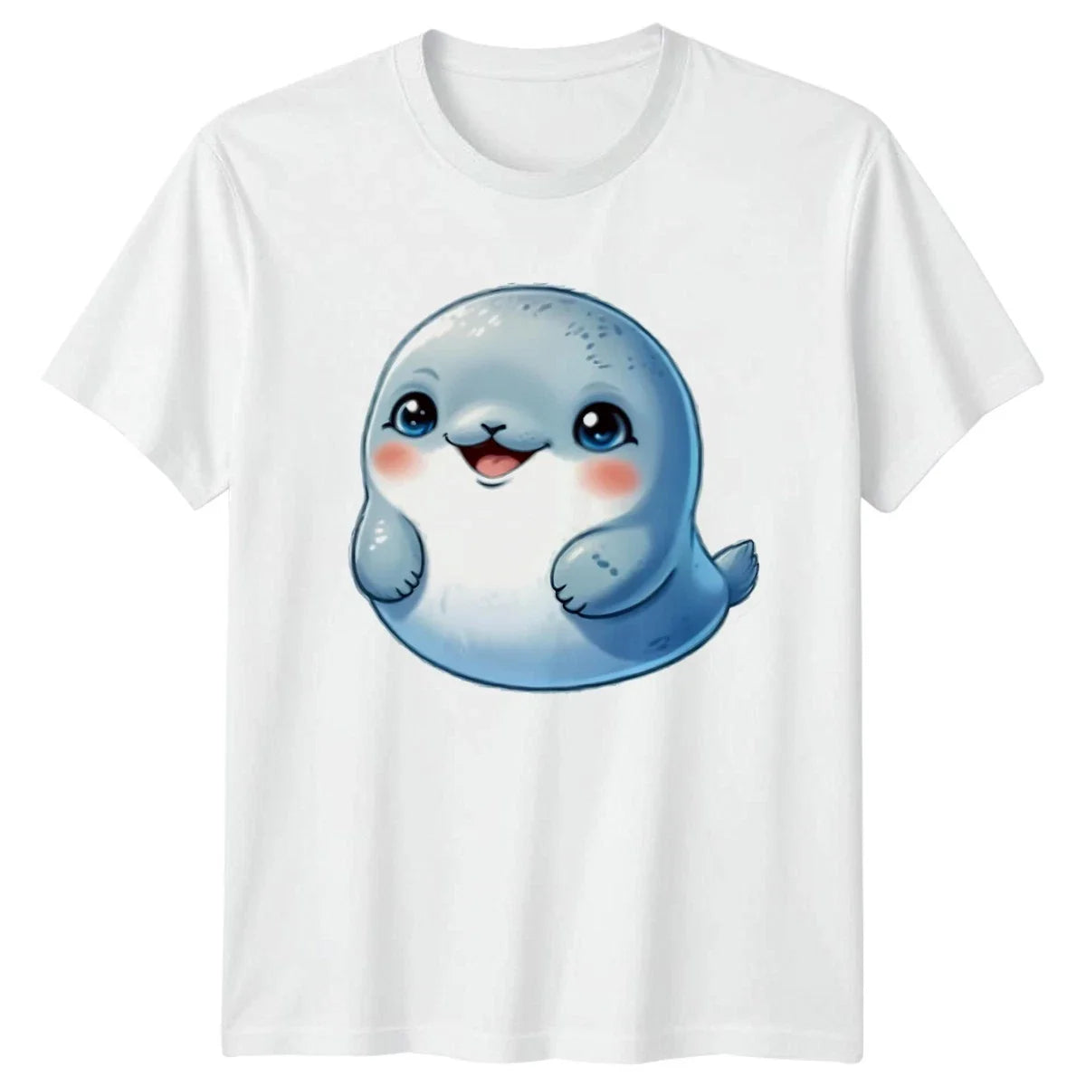Cute Baby Seal Marine Animals Tee Shirt Unisex Graphic Top Unisex T-shirt, Sweatshirt, Hoodie, Long Sleeve Tee - T-Shirt, Sweatshirt, Hoodie