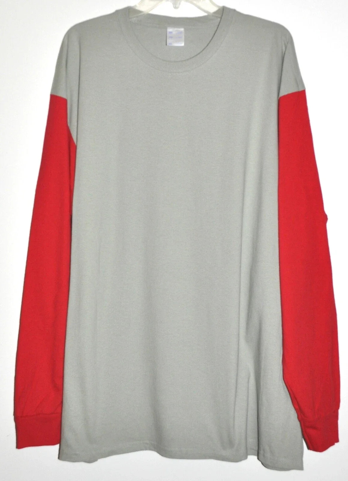Soft Knit Color Block Lt Sage Green & Red Men's Size 2XL NWOT Unisex T-shirt, Sweatshirt, Hoodie, Long Sleeve Tee - T-Shirt, Sweatshirt, Hoodie