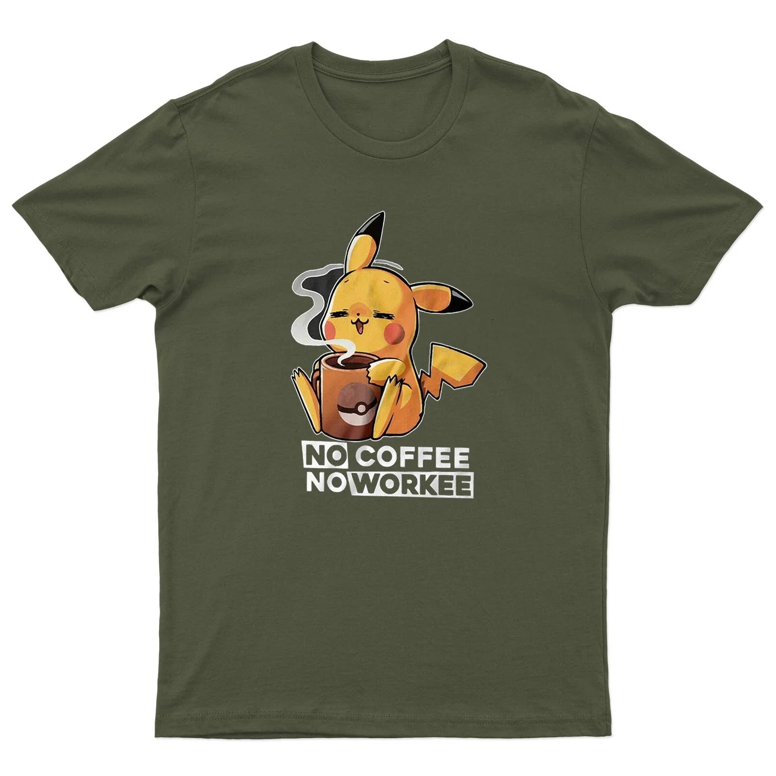 No Coffee No Workee Tshirt Unisex & Funny  Mens T-Shirt #DG Unisex T-shirt, Sweatshirt, Hoodie, Long Sleeve Tee - T-Shirt, Sweatshirt, Hoodie
