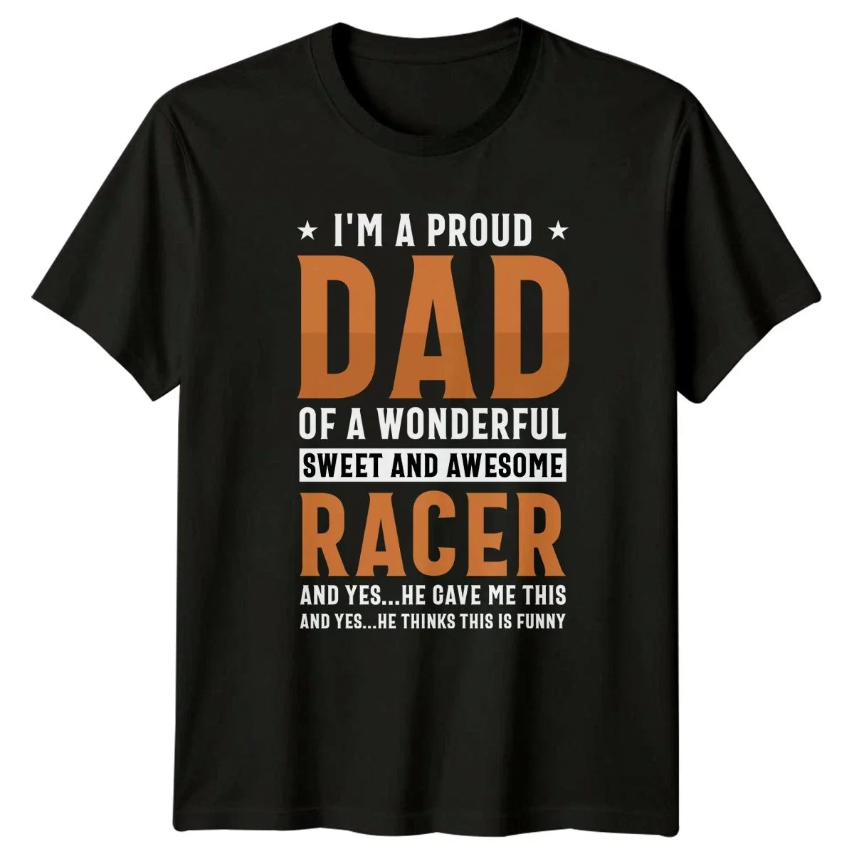 Im A Proud Dad Of Mens T-Shirt Motorcycle Racing Fathers Day Gift For Him Unisex T-shirt, Sweatshirt, Hoodie, Long Sleeve Tee - T-Shirt, Sweatshirt, Hoodie