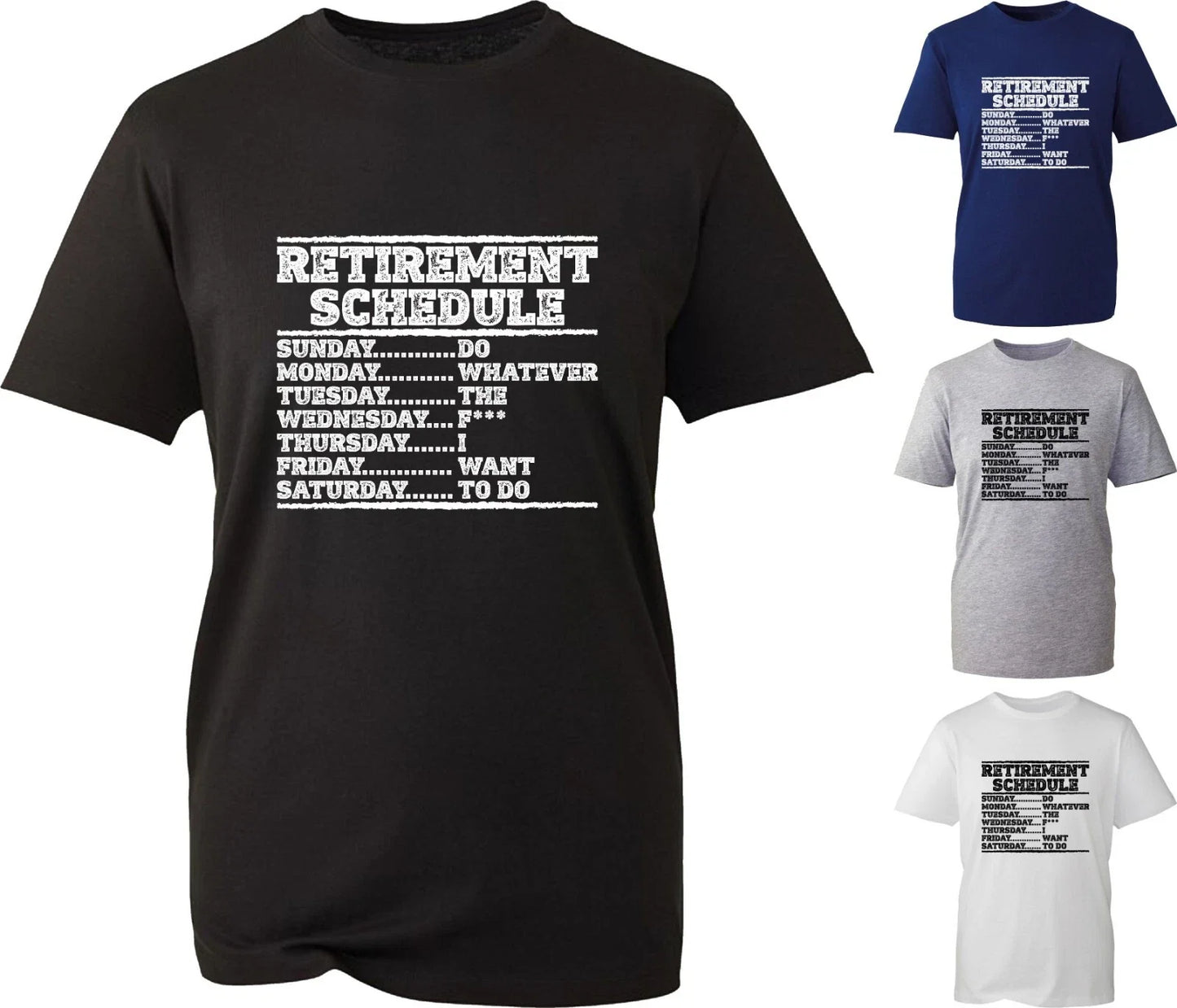 Retirement Plan Funny Meme Offensive T-Shirt  Attitude Rude Retirement Gift Top Unisex T-shirt, Sweatshirt, Hoodie, Long Sleeve Tee - T-Shirt, Sweatshirt, Hoodie