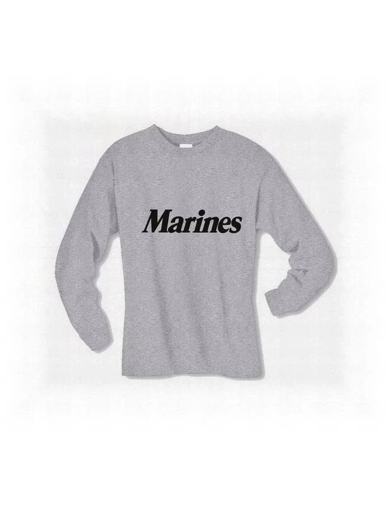 MARINES TEE  PHYSICAL TRAINING T-SHIRT LONG SLEEVE USMC Unisex T-shirt, Sweatshirt, Hoodie, Long Sleeve Tee - T-Shirt, Sweatshirt, Hoodie