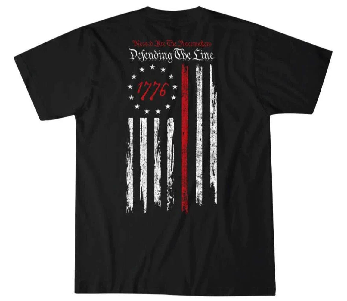 Howitzer Style Men's T-Shirt Defending The Line Military Grunt MFG Unisex T-shirt, Sweatshirt, Hoodie, Long Sleeve Tee - T-Shirt, Sweatshirt, Hoodie