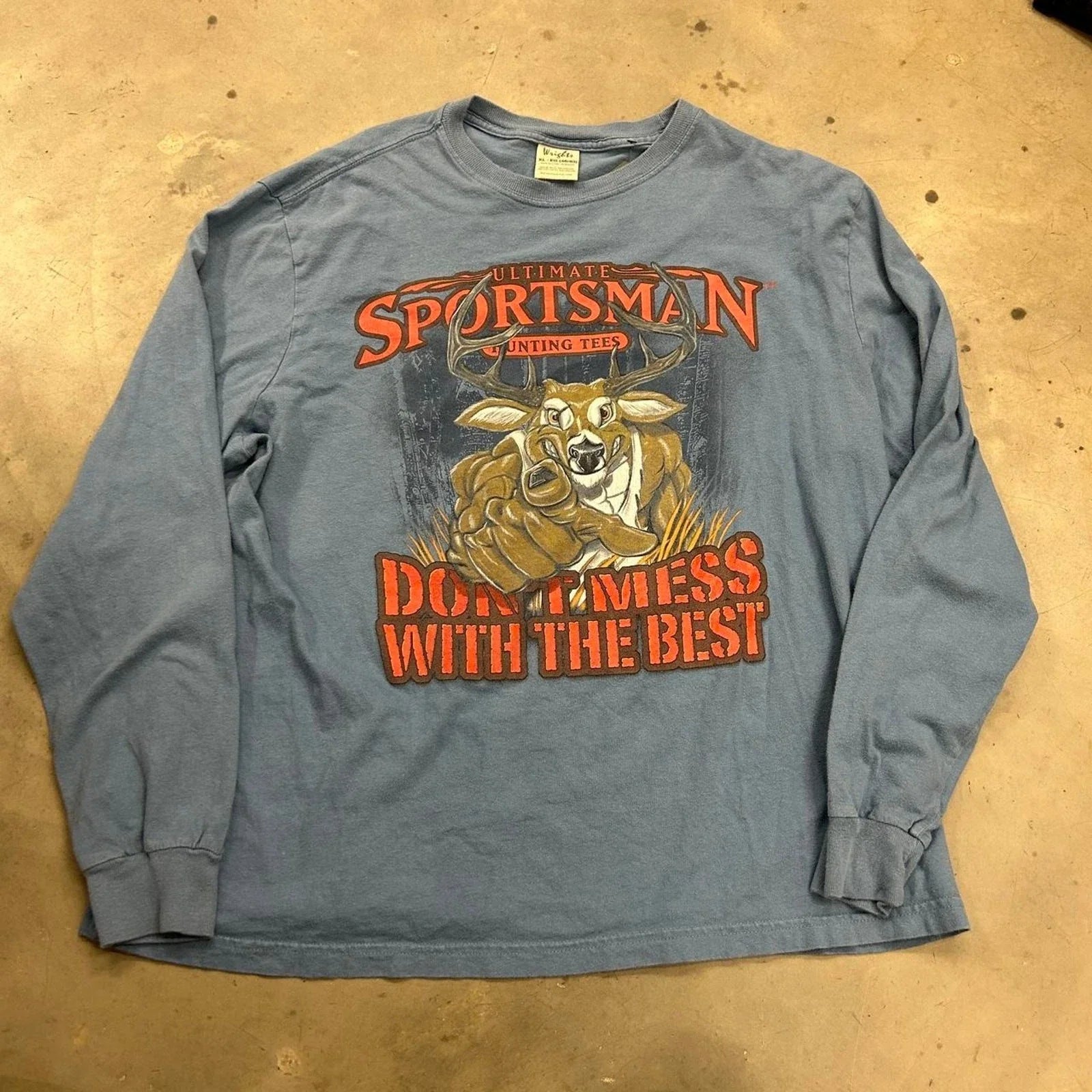 Vintage Y2k 00s Deer Hunting Tee Men's XL Funny Outdoors Hunter Sportsman Shirt Unisex T-shirt, Sweatshirt, Hoodie, Long Sleeve Tee - T-Shirt, Sweatshirt, Hoodie